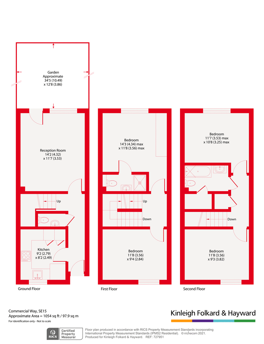 100, Commercial Way, London floorplan