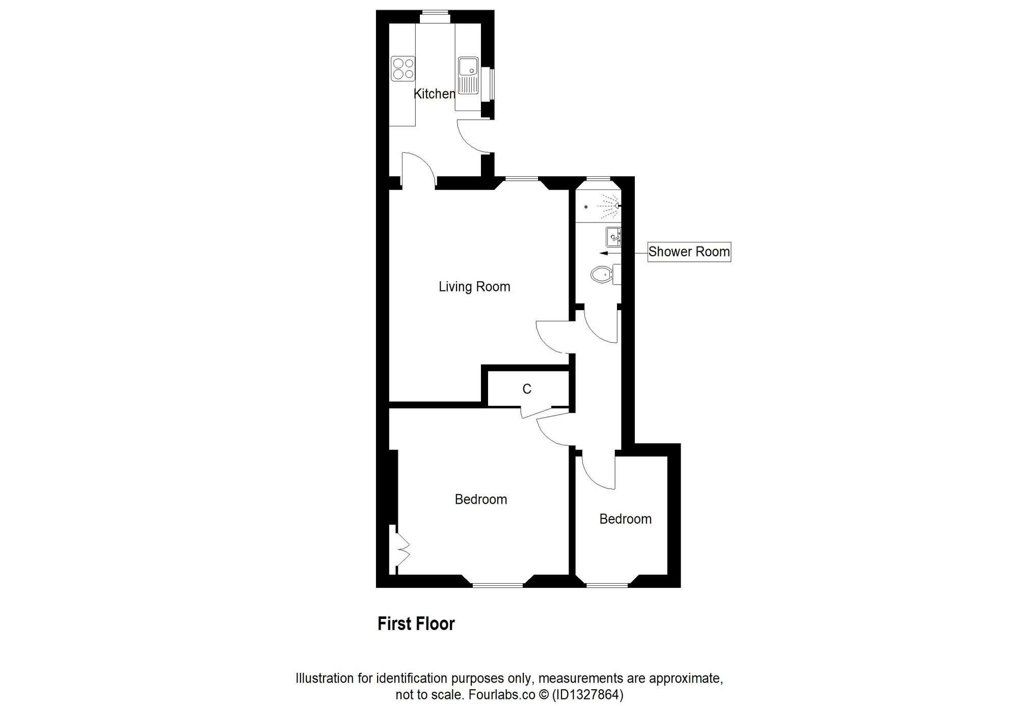 2a Kidd Street, Kirkcaldy floorplan