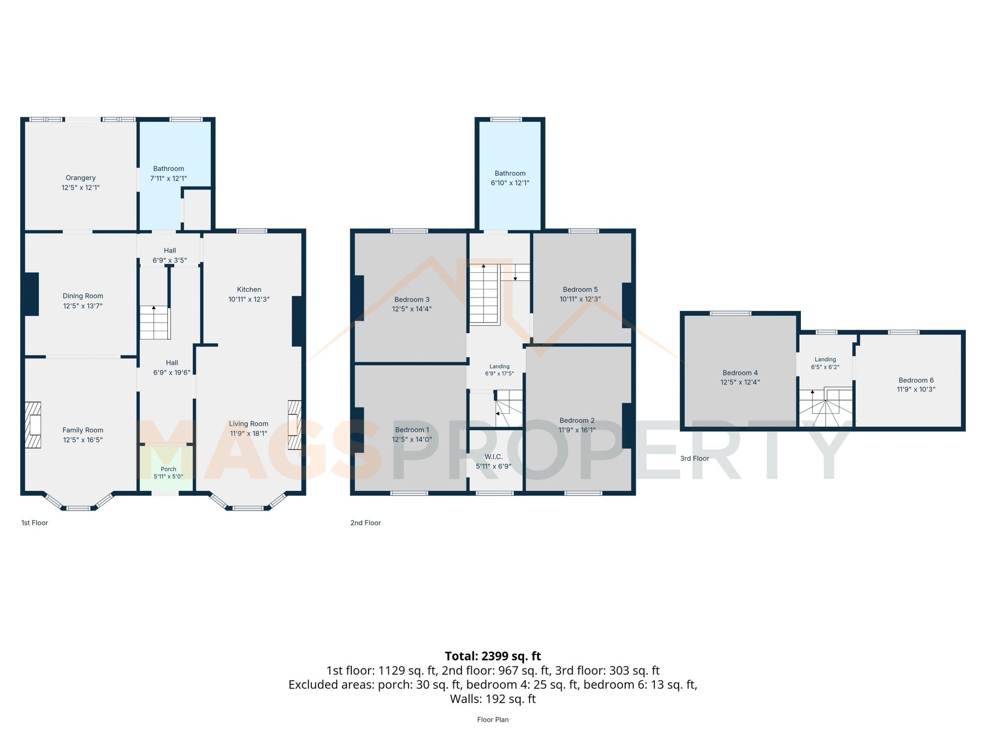 40 Brookland Road West, Liverpool floorplan