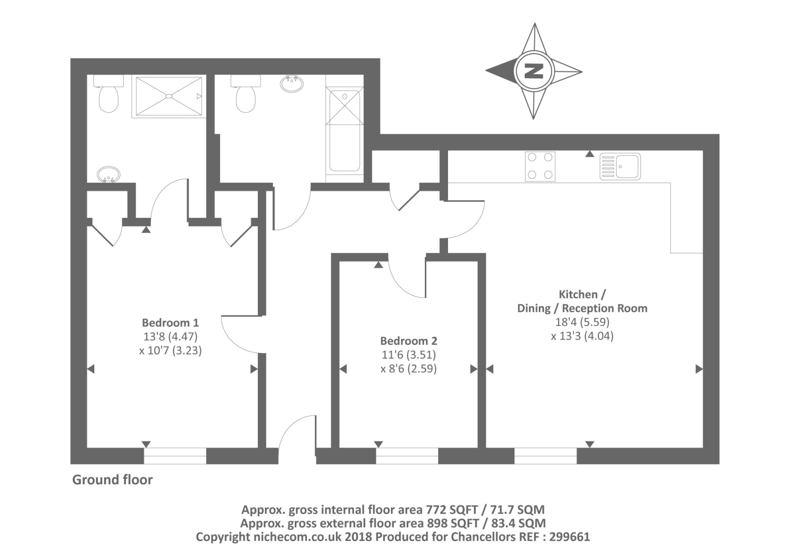 2 Bedrooms Flat to rent in Platinum Apartments, Reading RG1