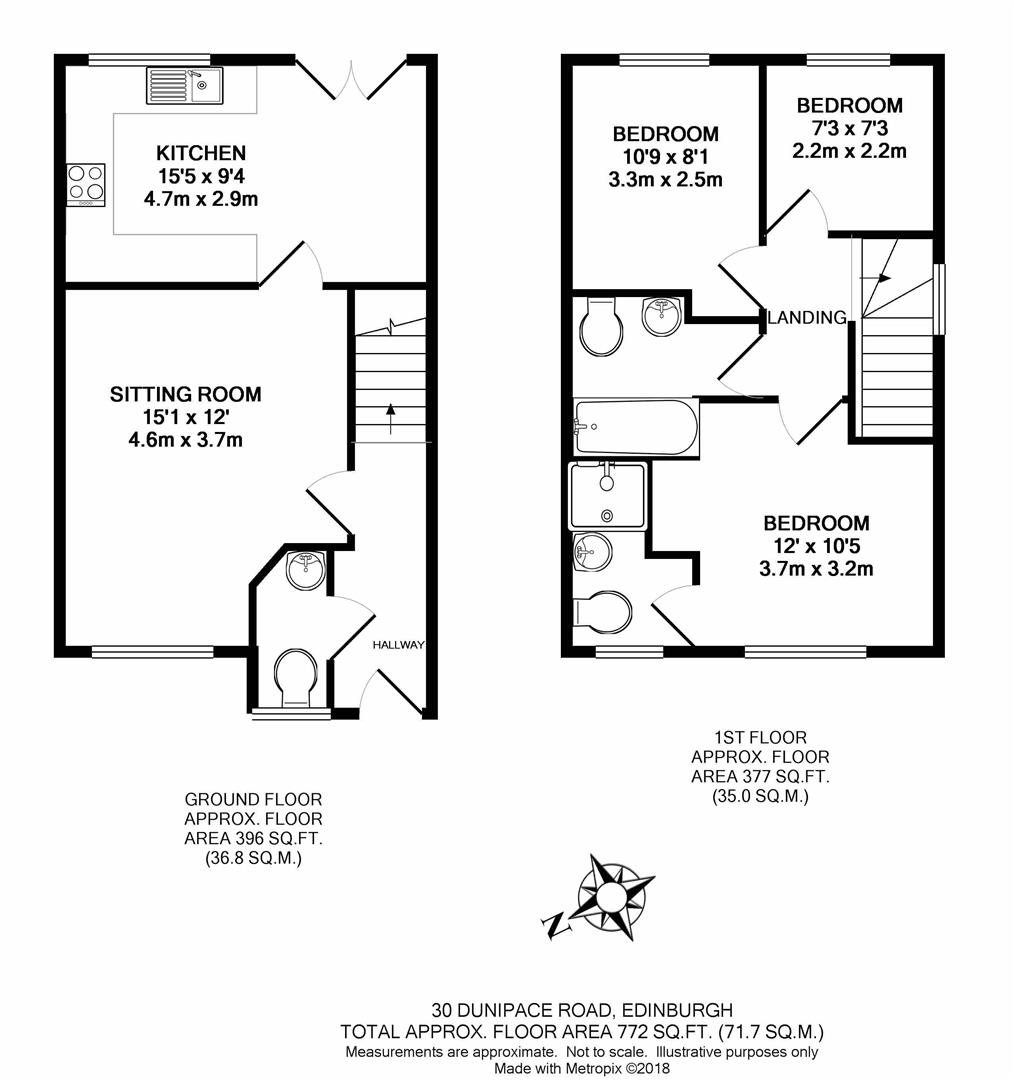 3 Bedrooms  for sale in 30 Dunipace Road, Edinburgh EH12