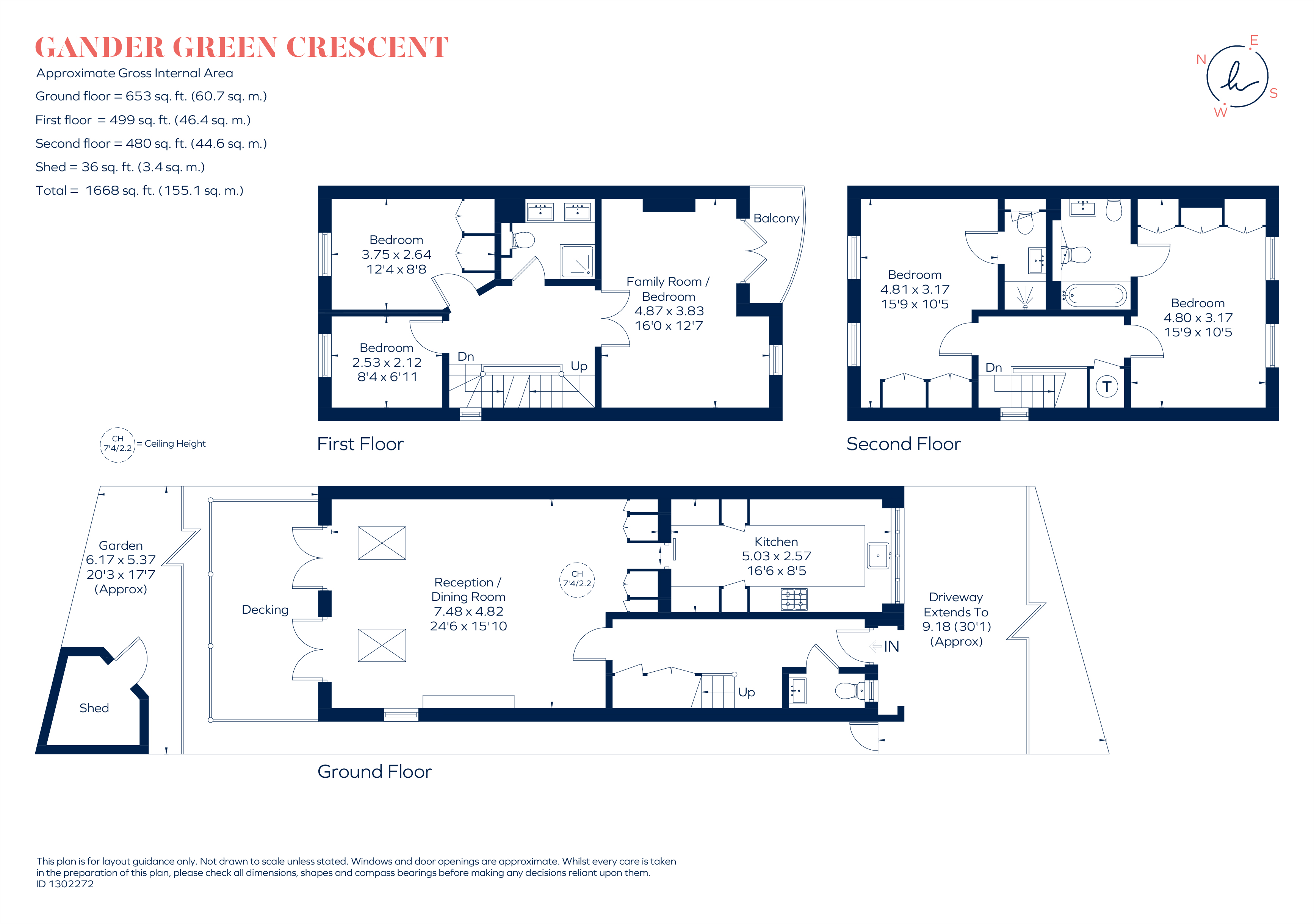 7, Gander Green Crescent, Hampton floorplan