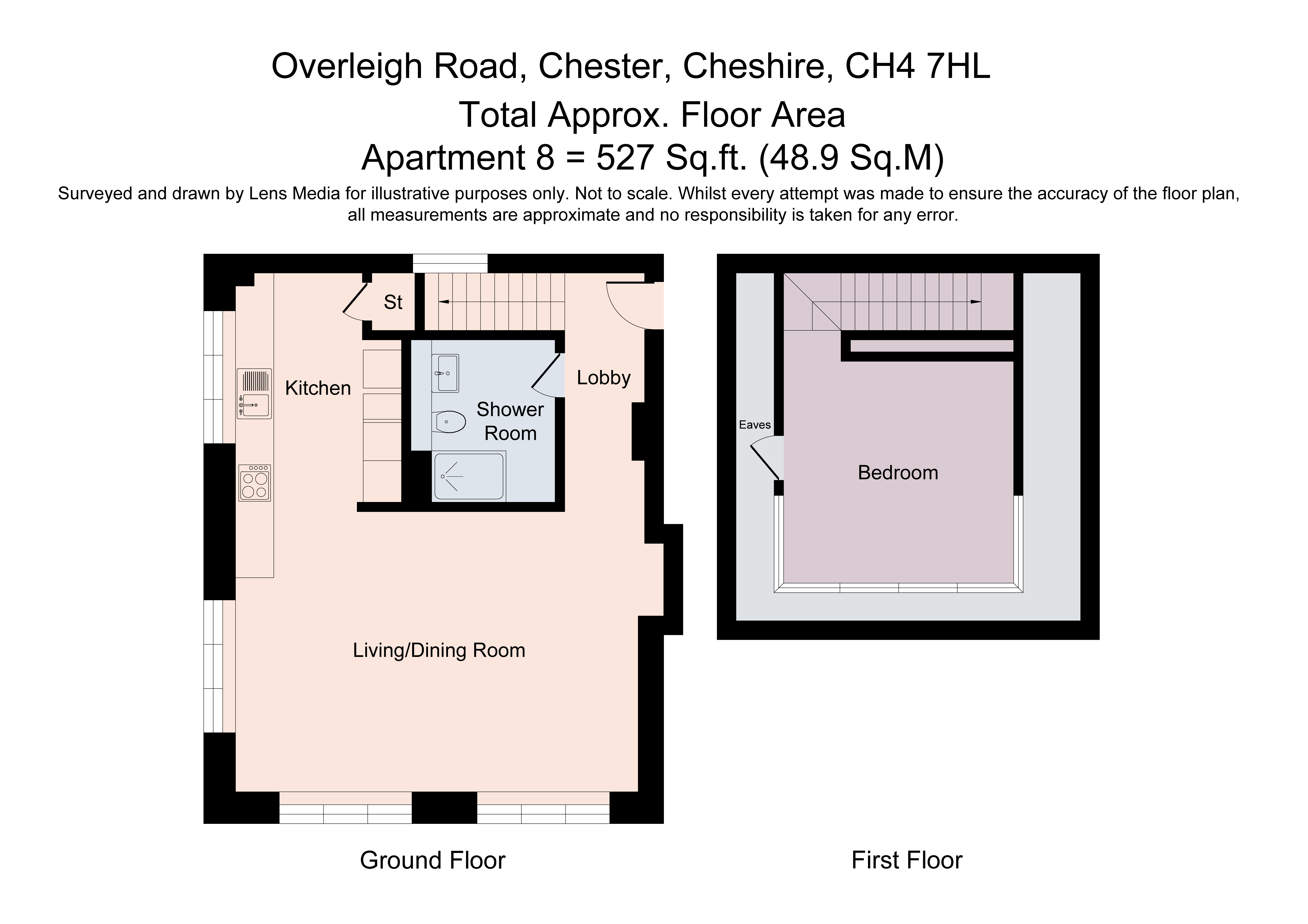 Apartment 8, 2, Overleigh Road, Cheshire floorplan