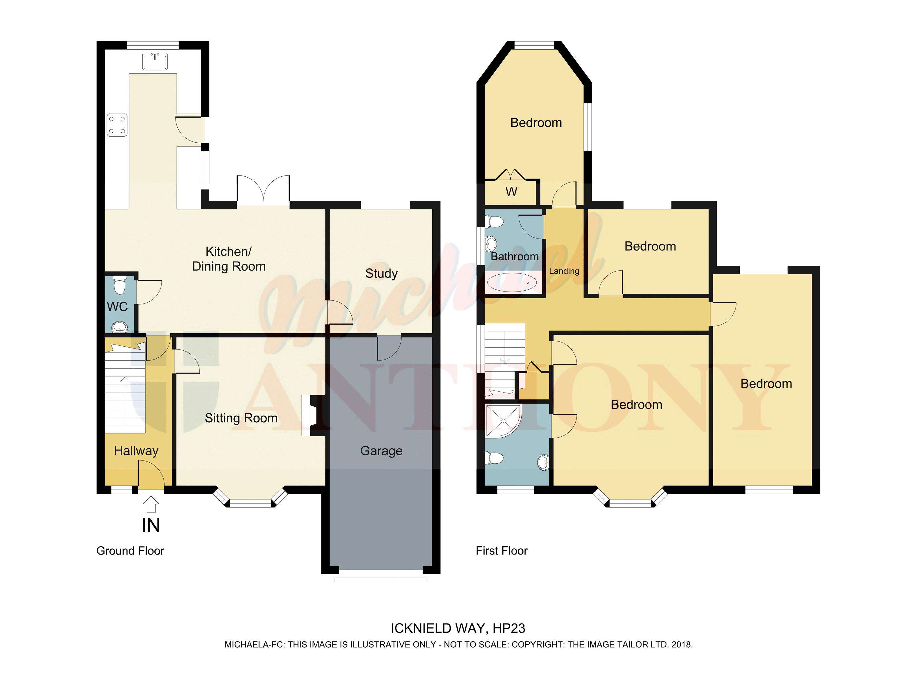 4 Bedrooms Detached house for sale in Icknield Way, Tring HP23