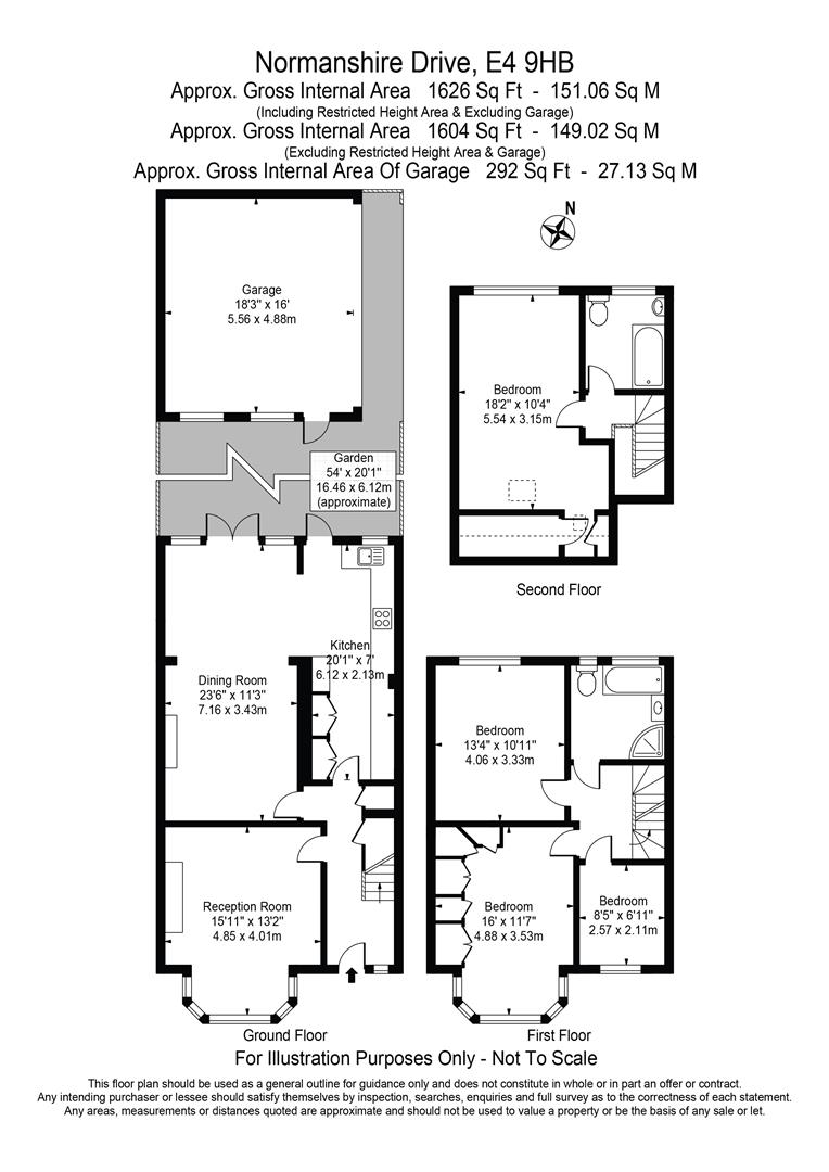 Normanshire Drive, Chingford E4, 4 bedroom terraced house for sale