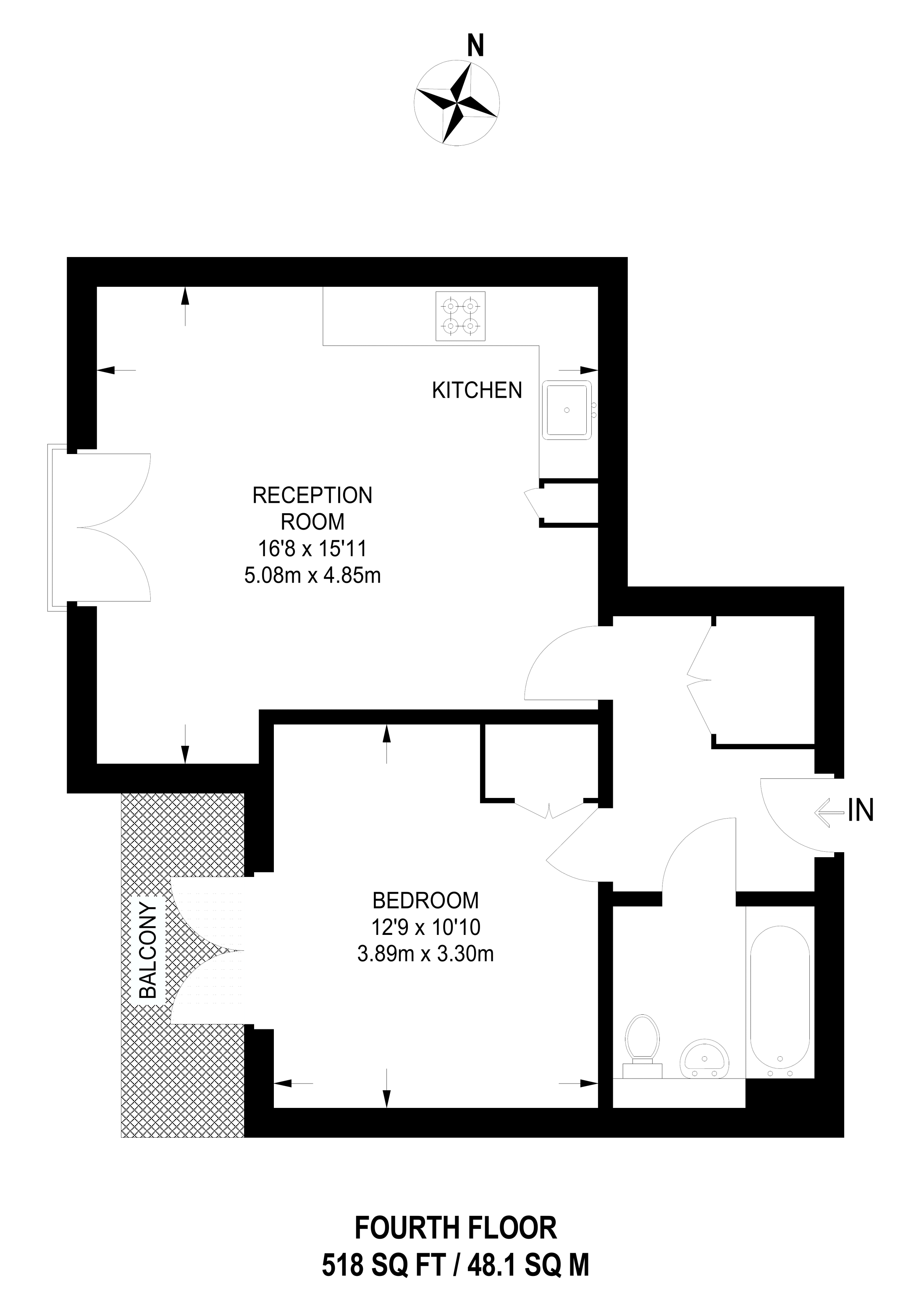 1 Bedrooms Flat for sale in Axio Way, Bow E3