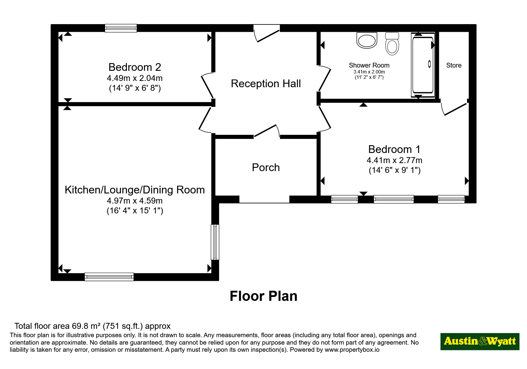 The Bothy,, 103, High Street, Hampshire floorplan