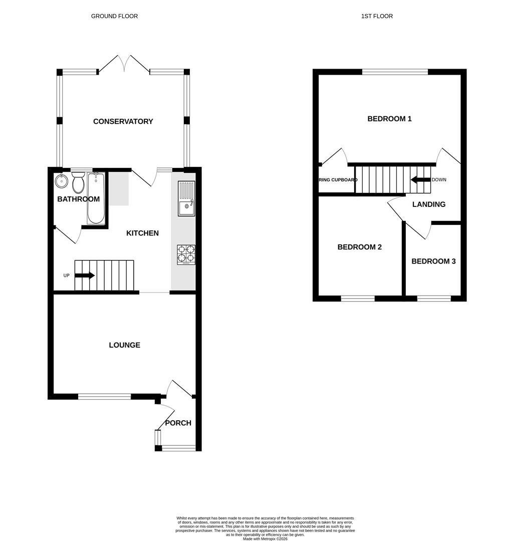 2, Gonville Close, Heacham, King's Lynn floorplan
