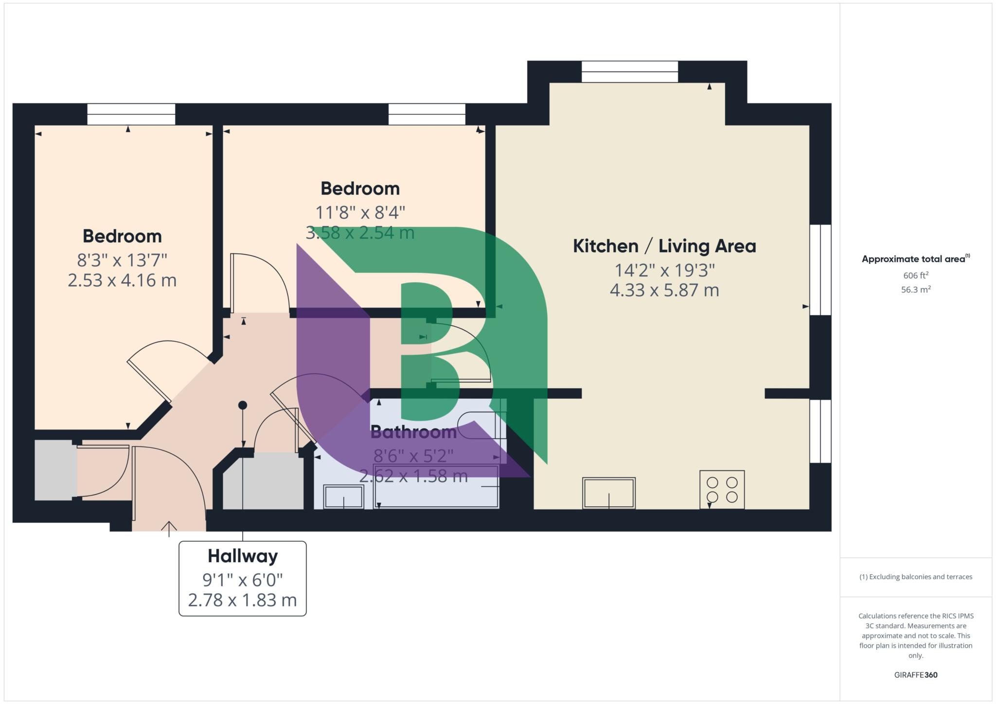 14, Cable Crescent, Milton Keynes floorplan