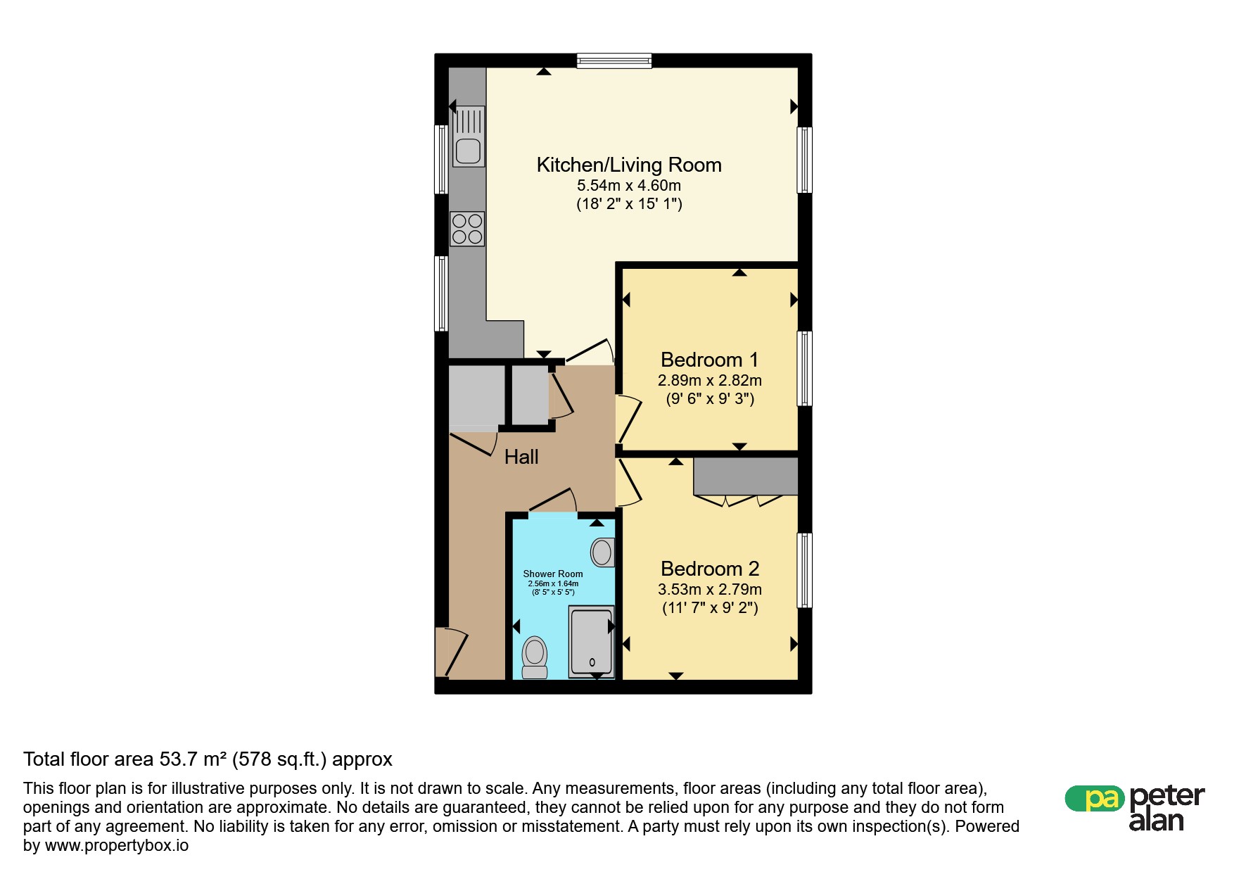 44, Blaen Bran Close, Cwmbran floorplan