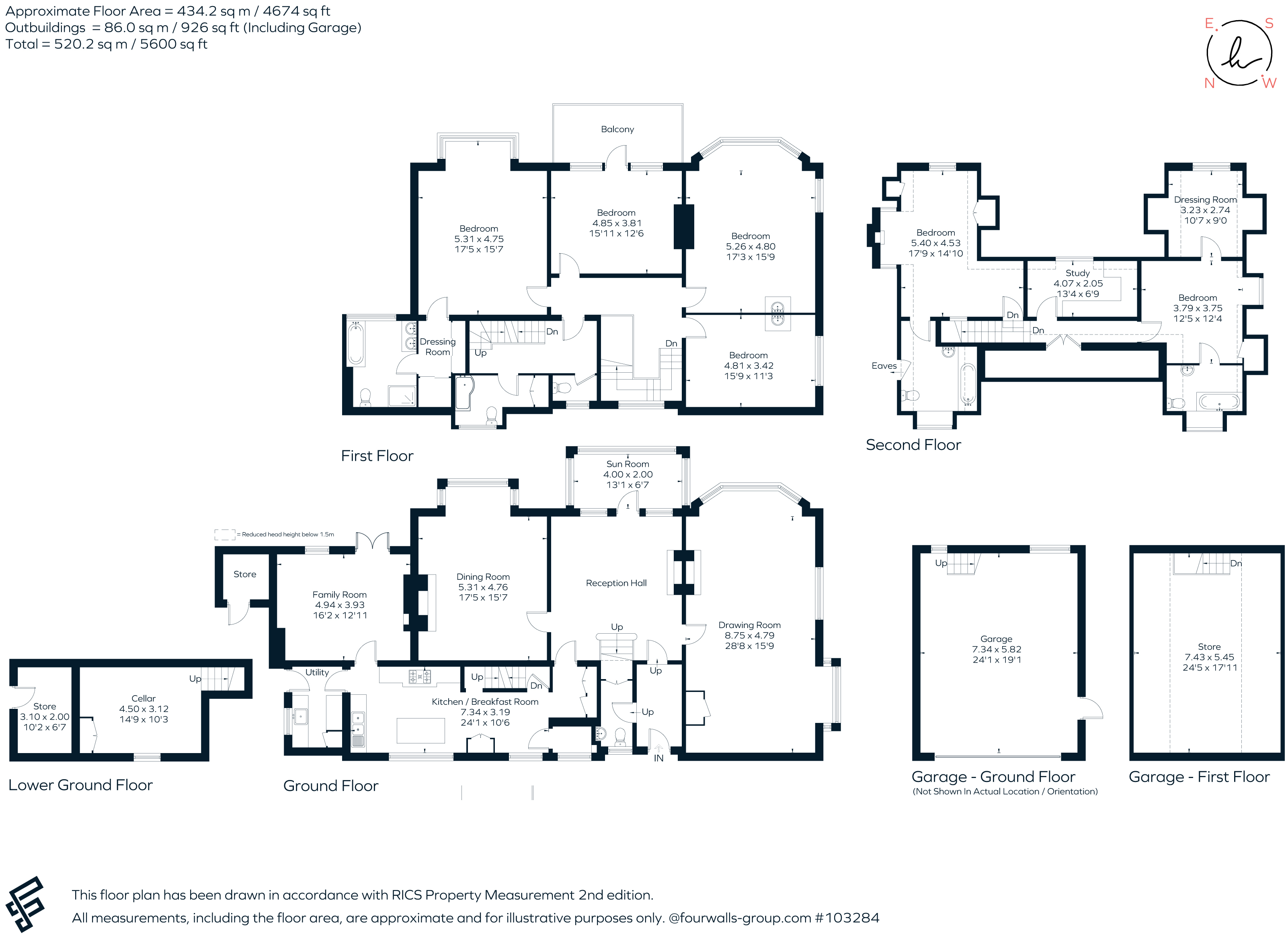 65, London Road, Camberley floorplan