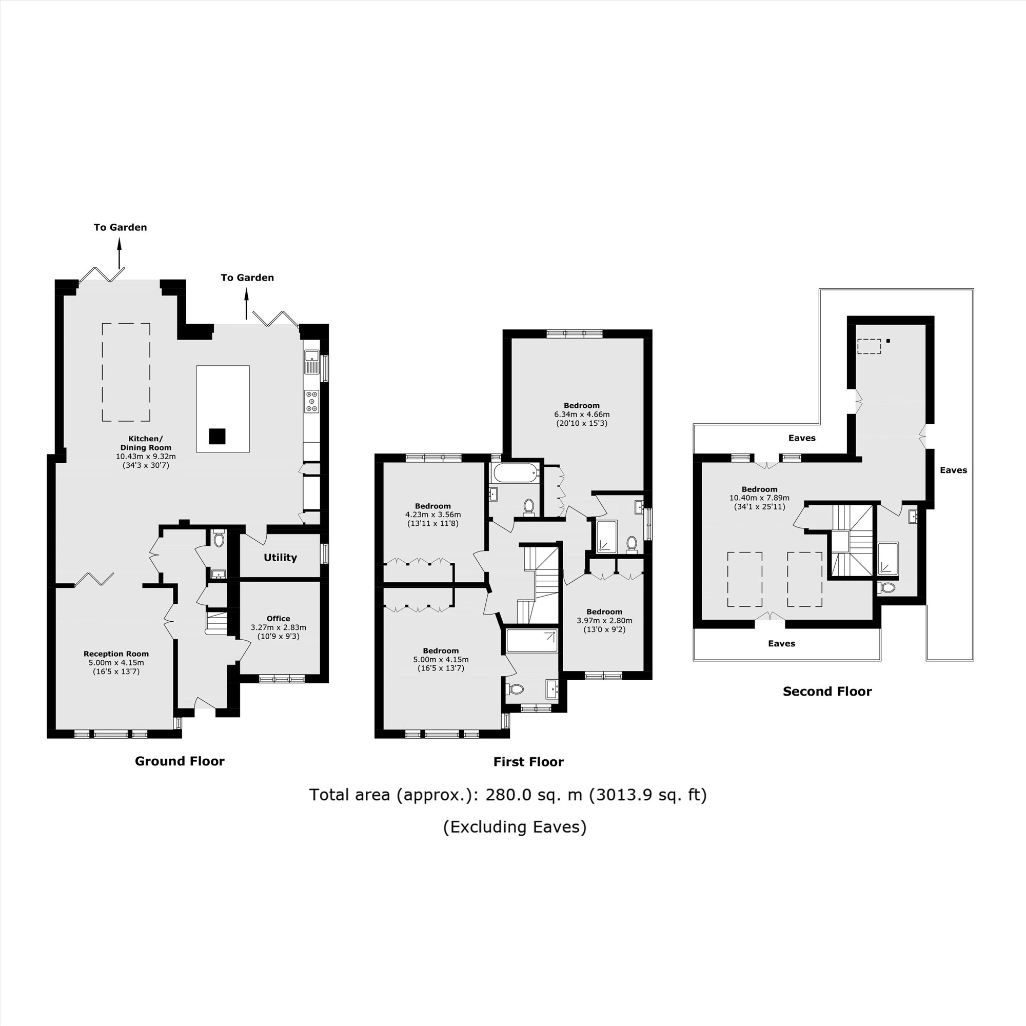 16, Saddlescombe Way, London floorplan