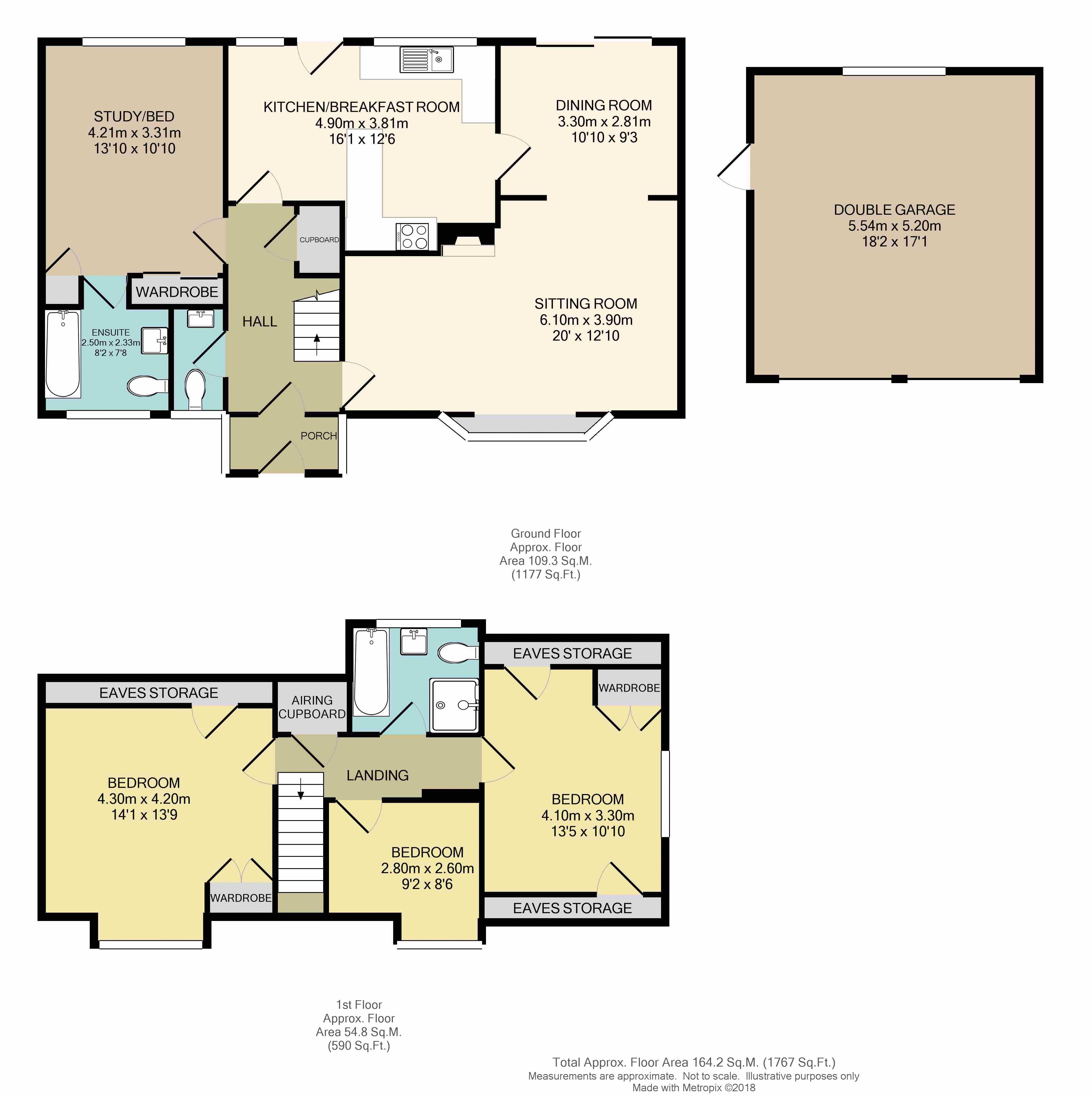 4 Bedrooms Detached house for sale in Ashwood Park, Fetcham, Leatherhead KT22