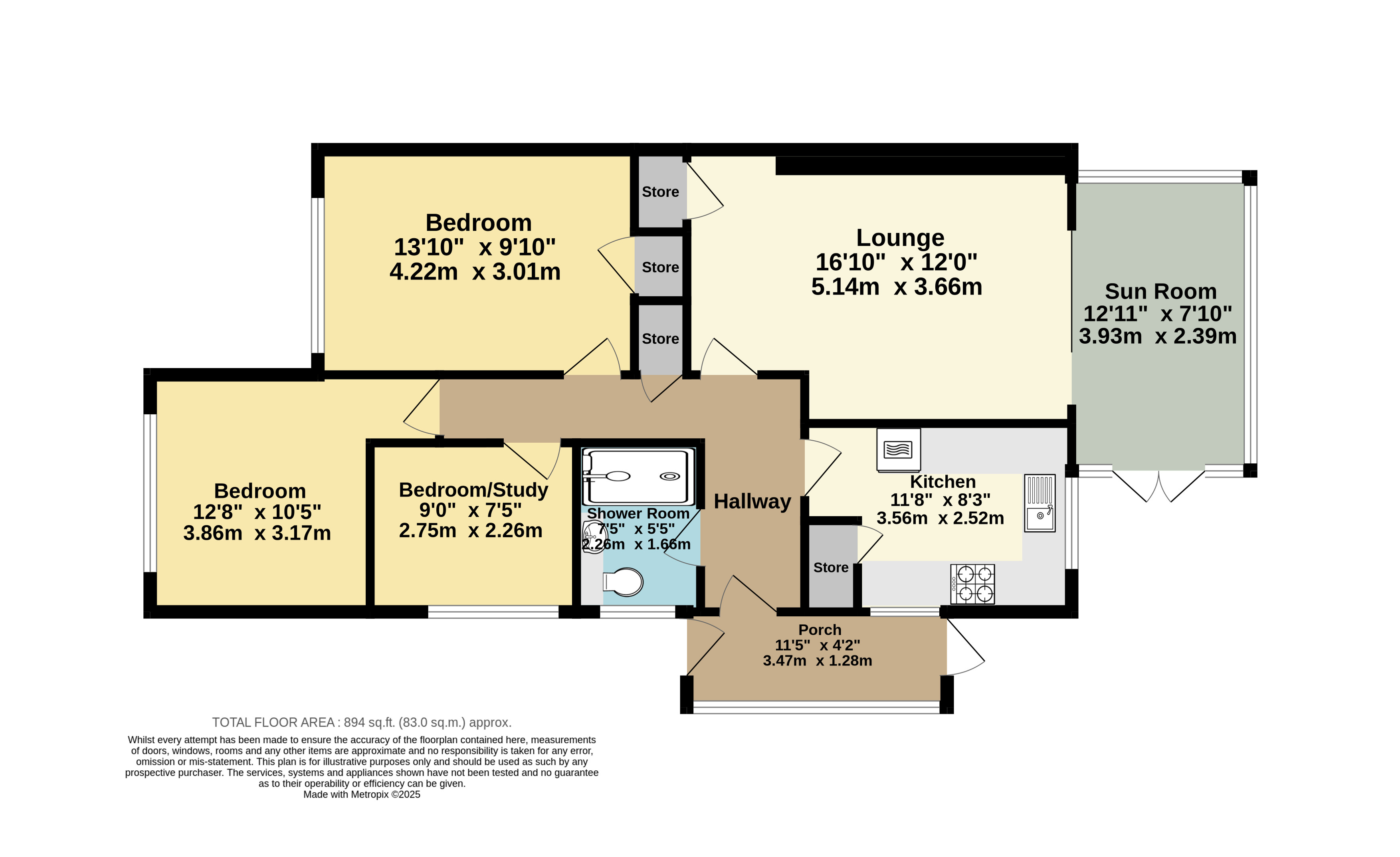 68, Highgate Road, Kent floorplan