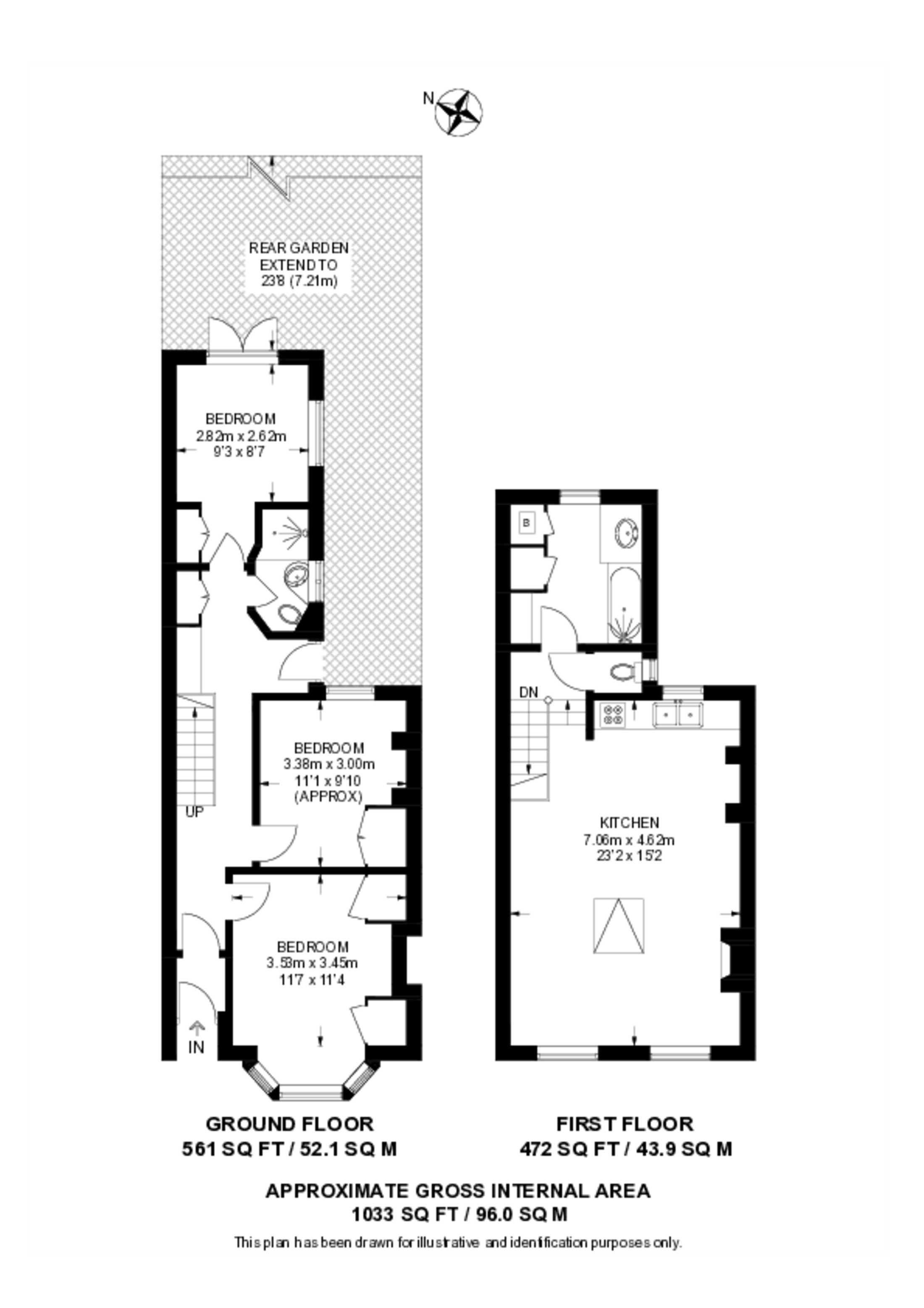 Dale Street, Glebe Estate floorplan