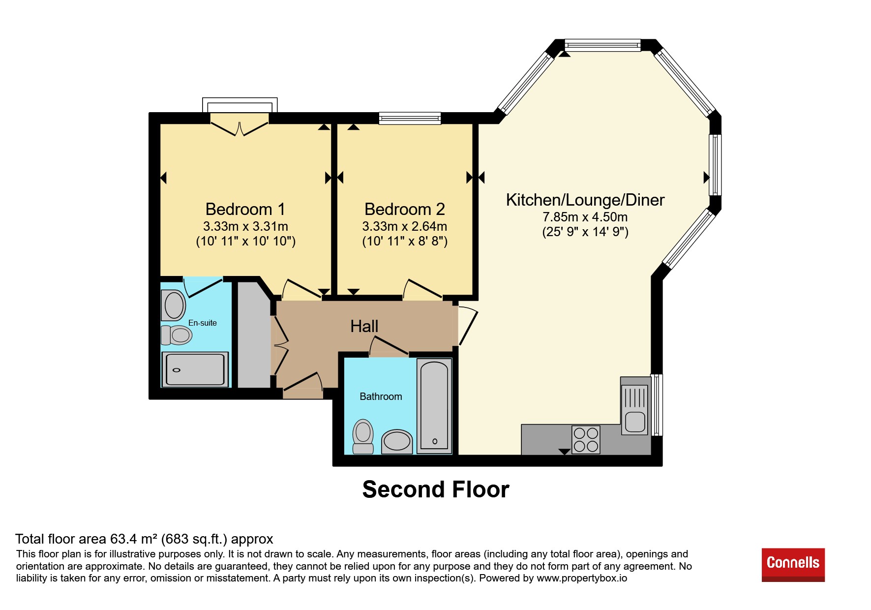 59, Walton Road, Bushey floorplan