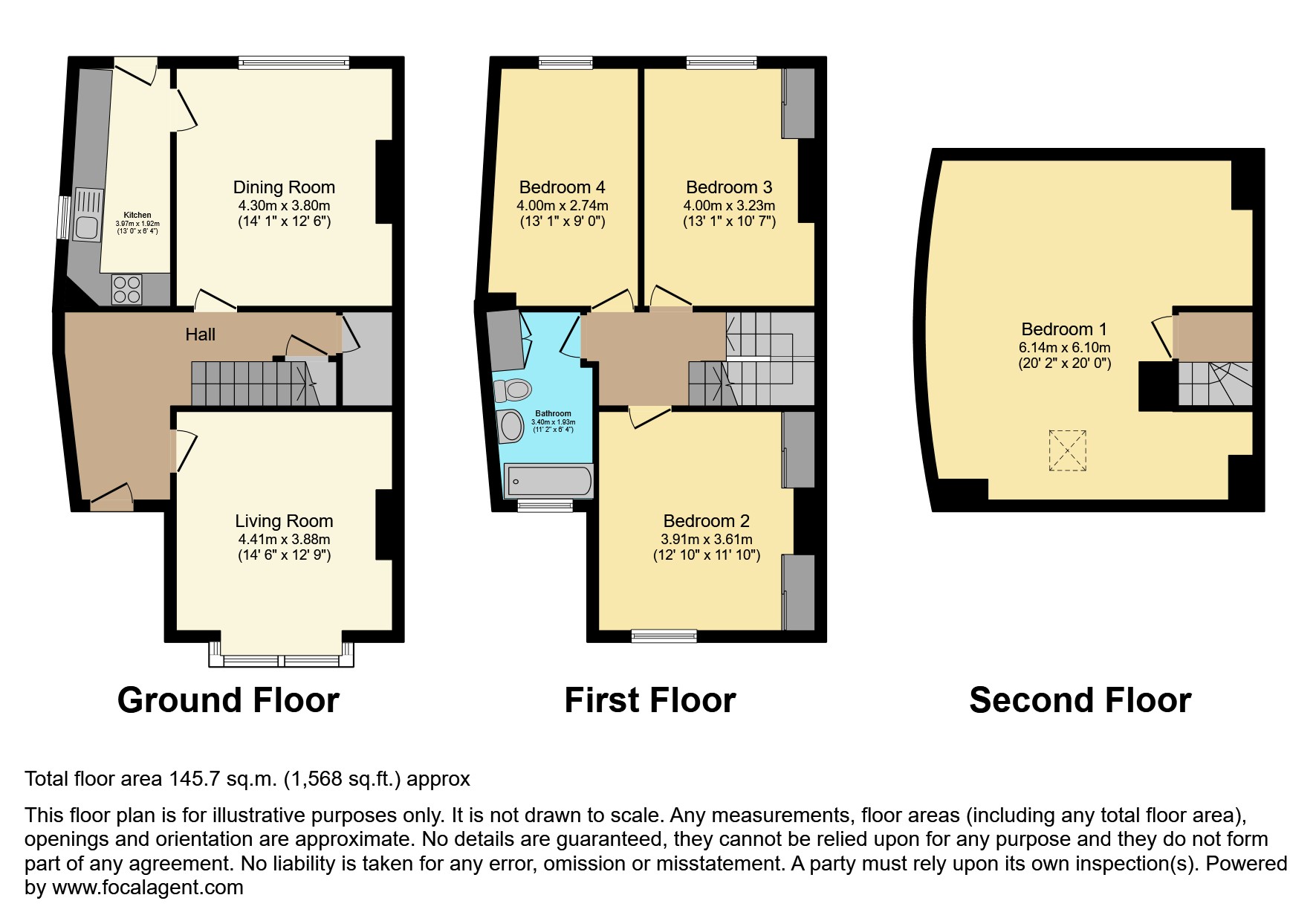 362, Main Road, Sheffield floorplan