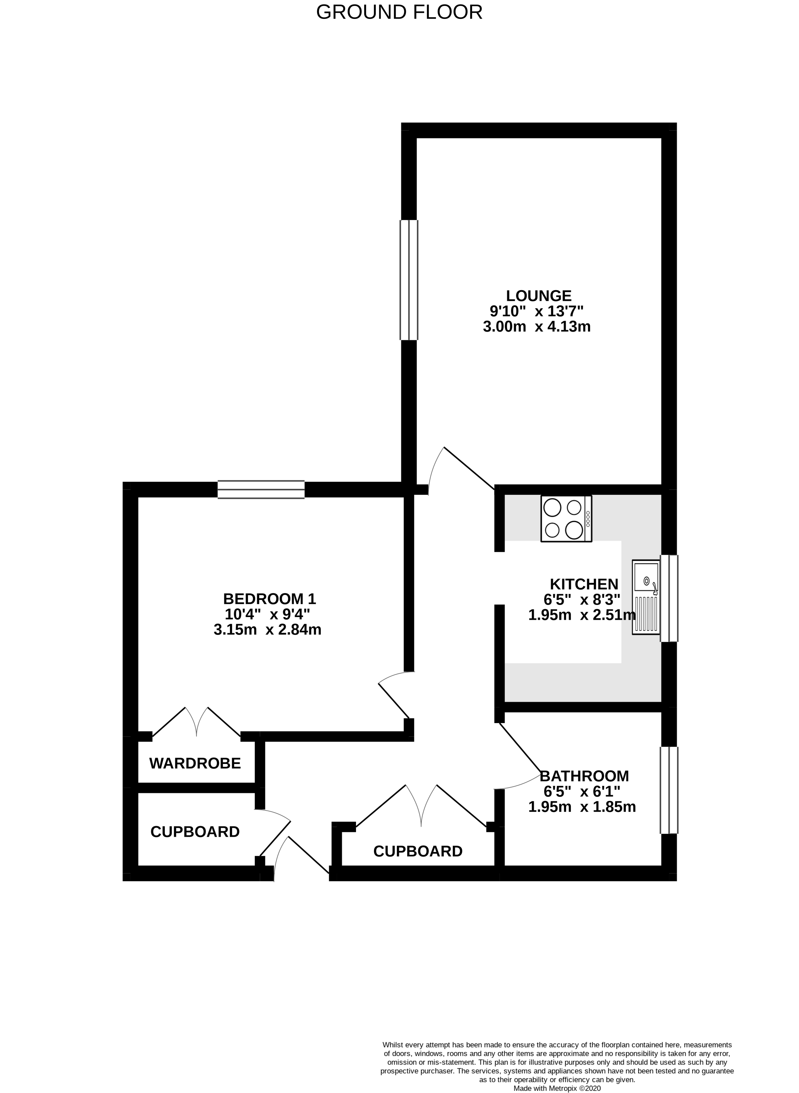 10 Westfield Court,, Clarence Road, Fleet floorplan