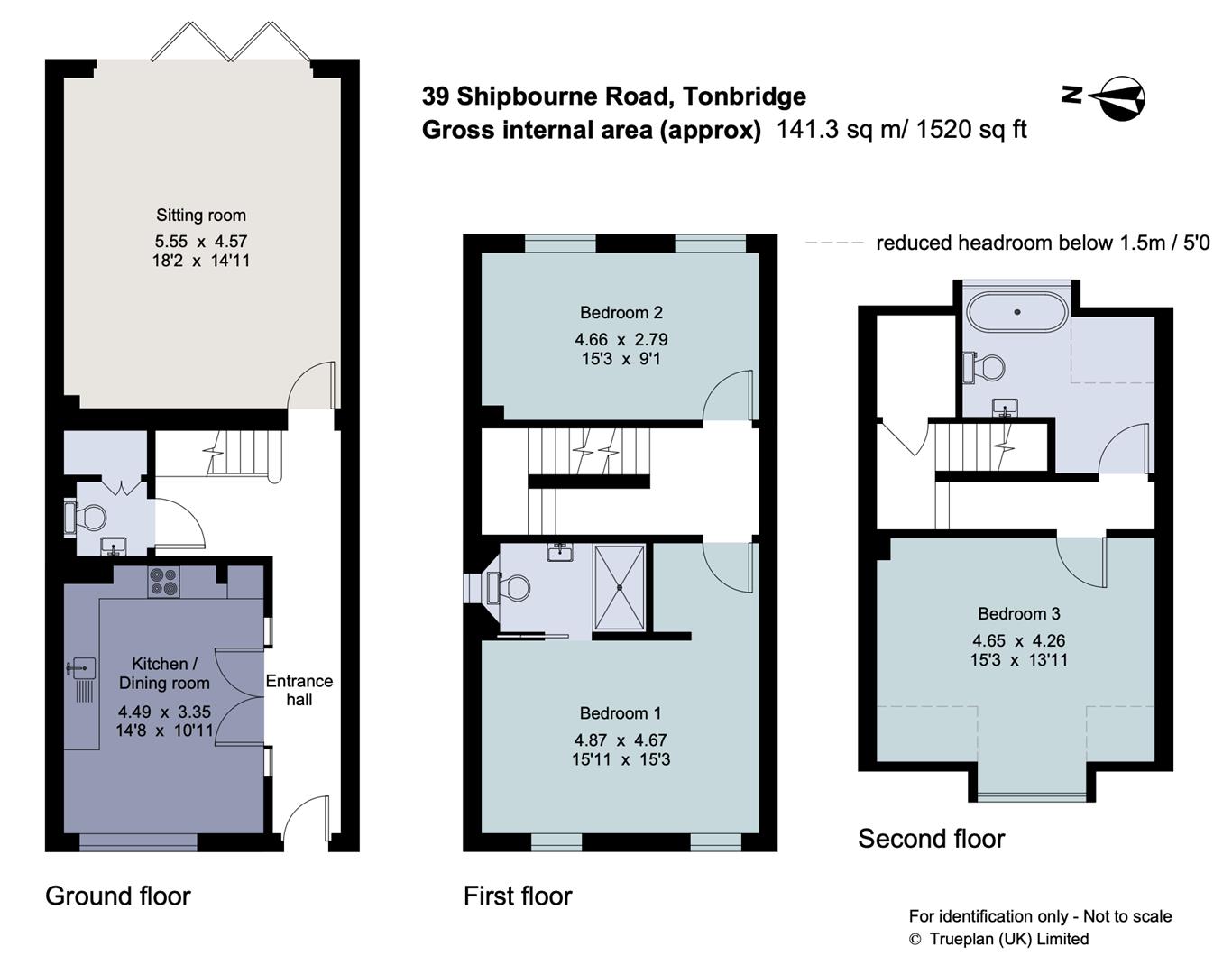 39, Shipbourne Road, Tonbridge floorplan