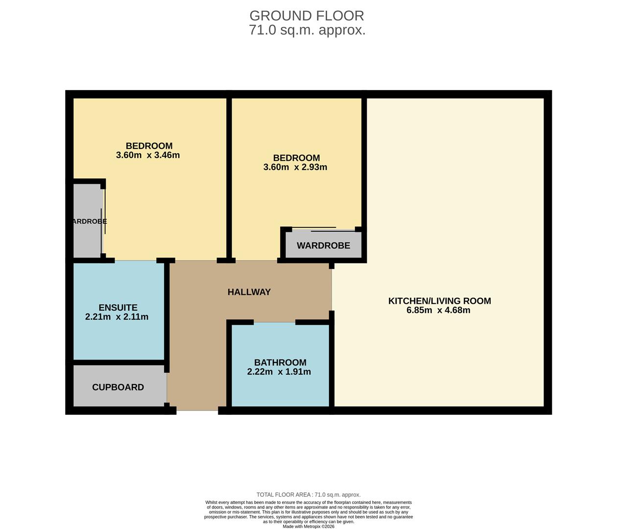 1T, Thorter Loan, Dundee floorplan