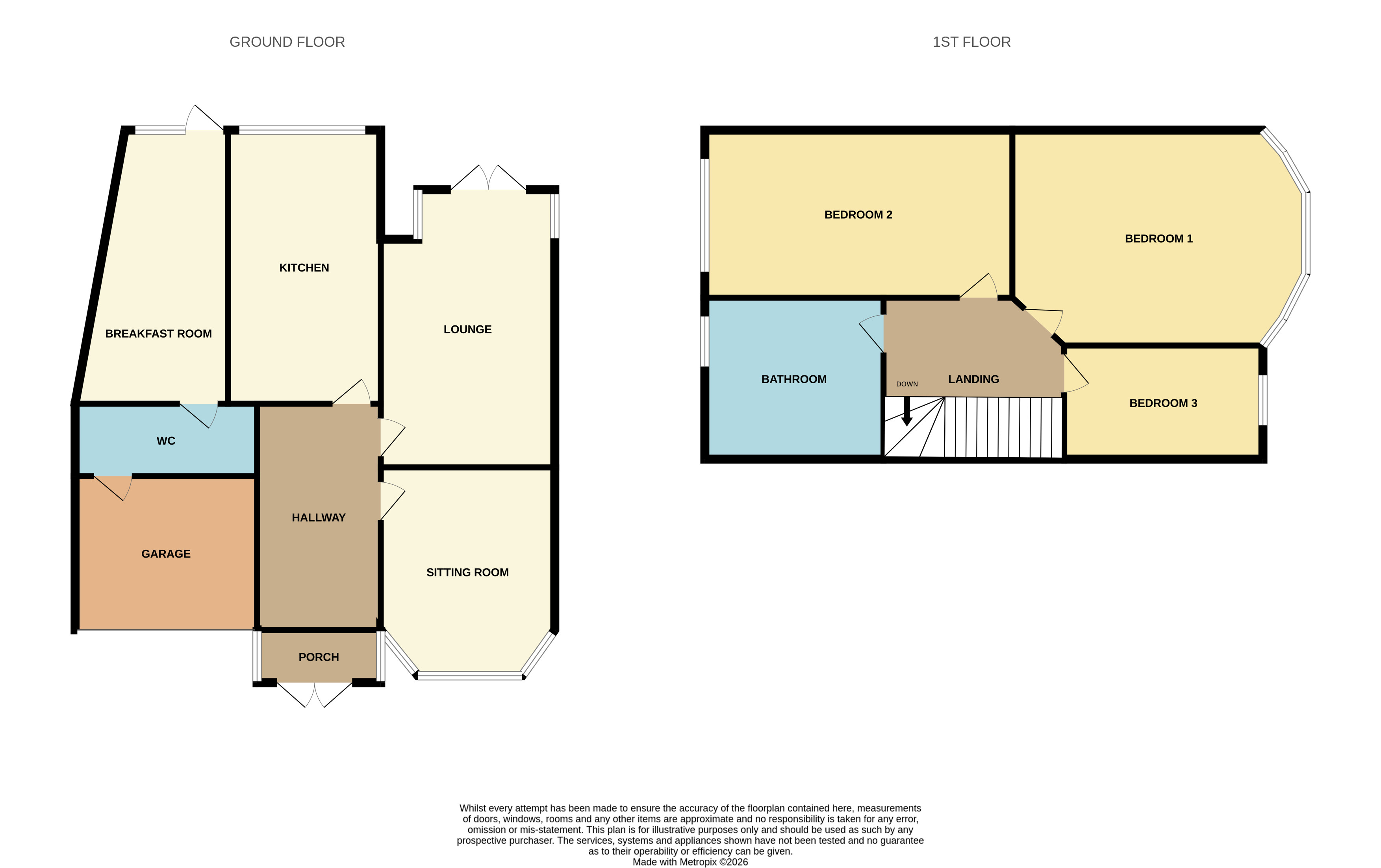 Woodcote Road, West Midlands floorplan