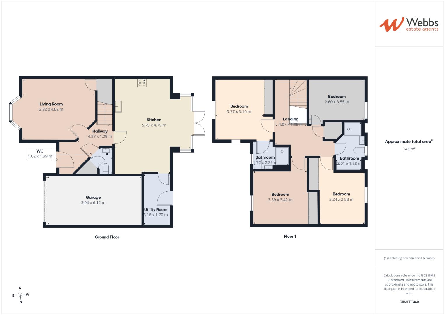 23, Tomkinson Heights, Cannock floorplan