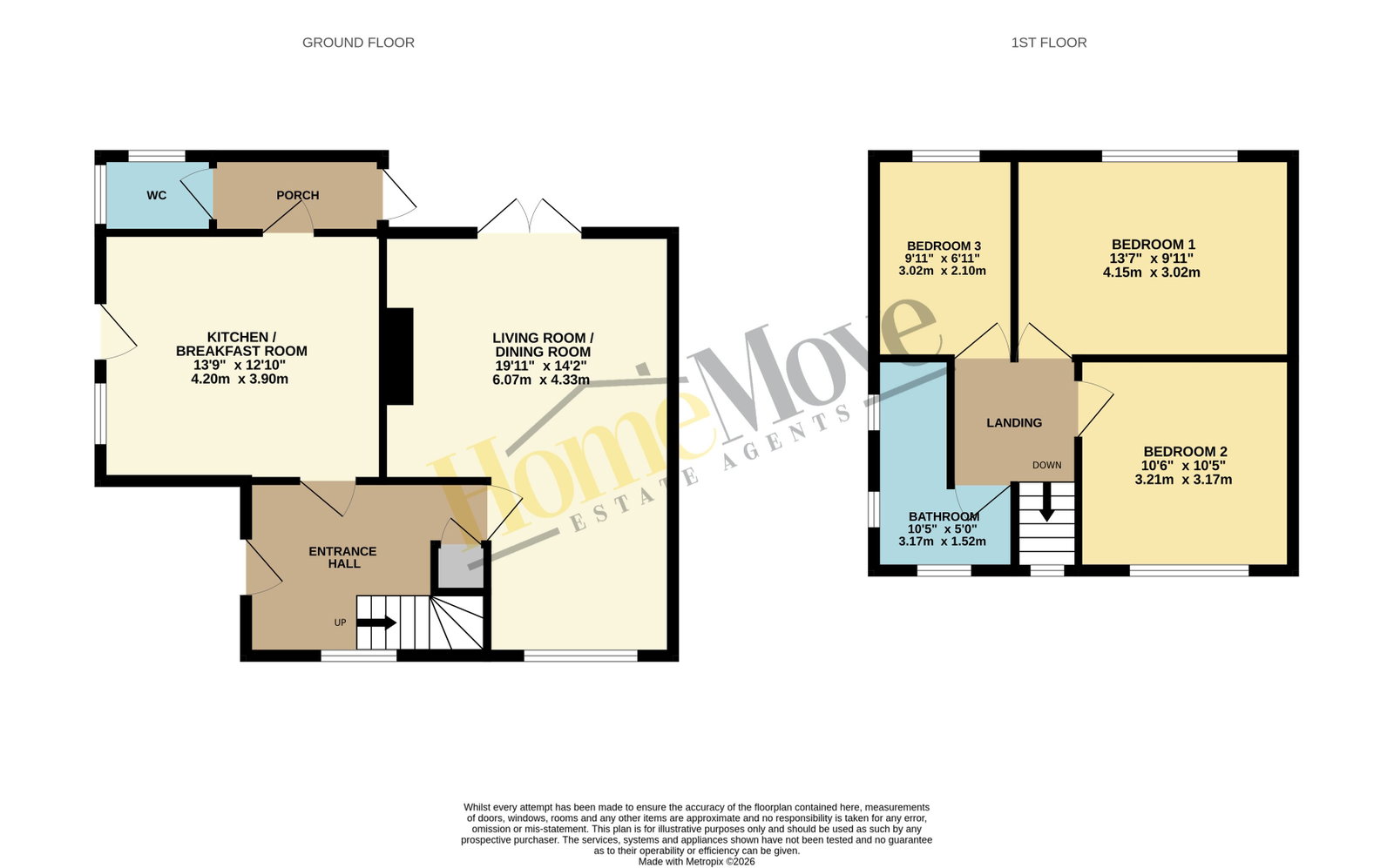 24, Meadow Street, Market Harborough floorplan