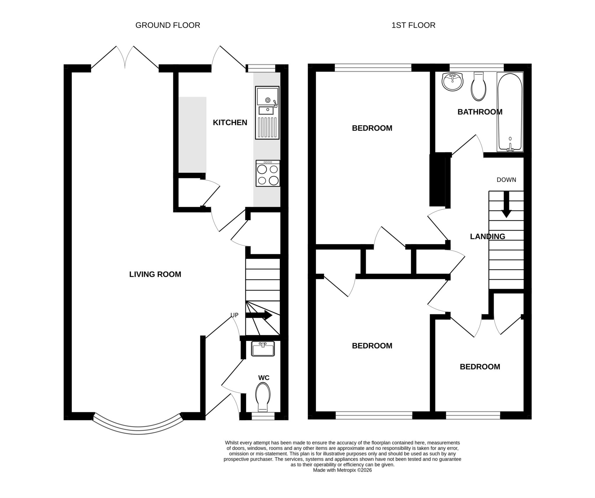10, Roborough Close, Eastbourne floorplan