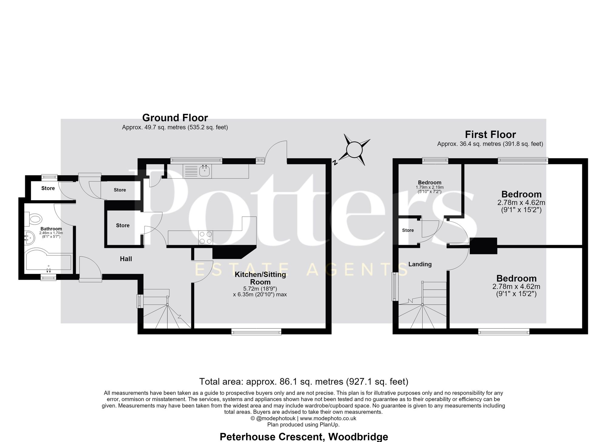 13 Peterhouse Crescent, Woodbridge floorplan