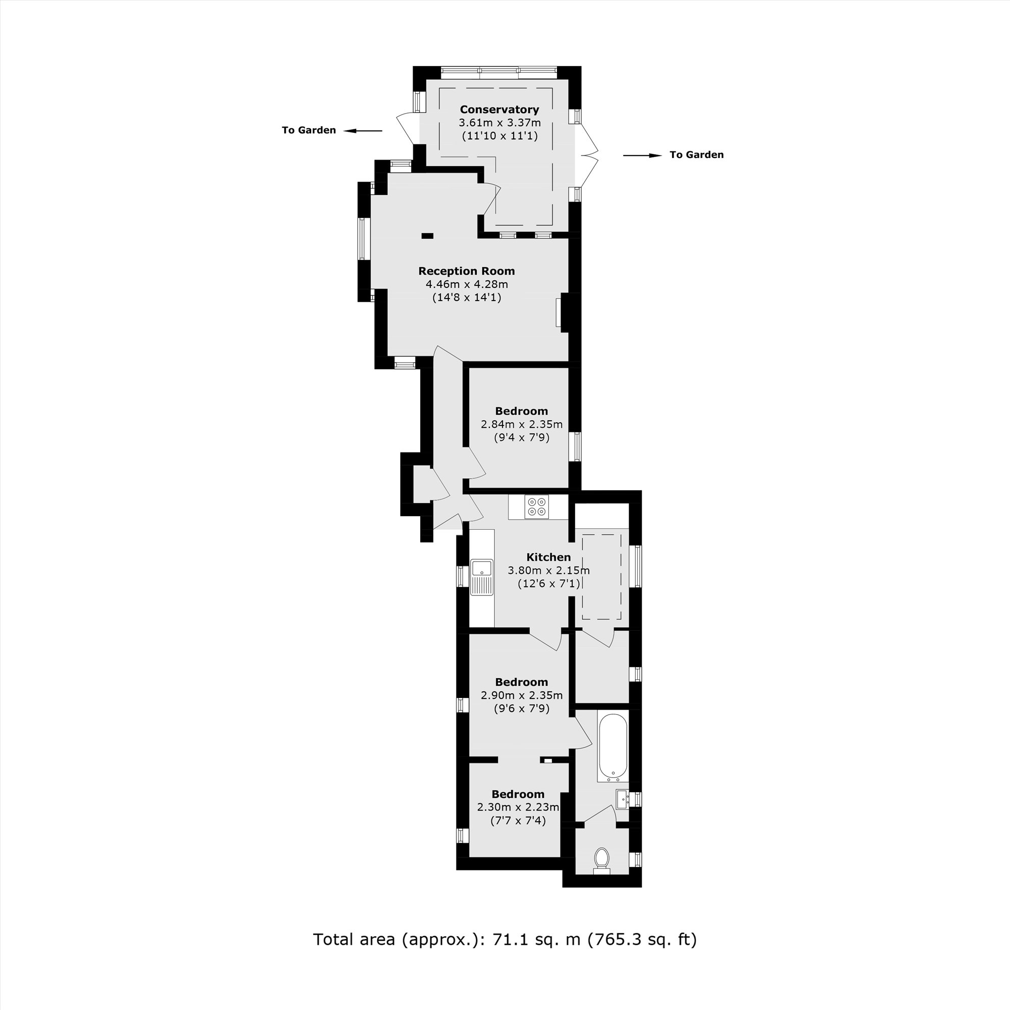 45, The Island, Thames Ditton floorplan