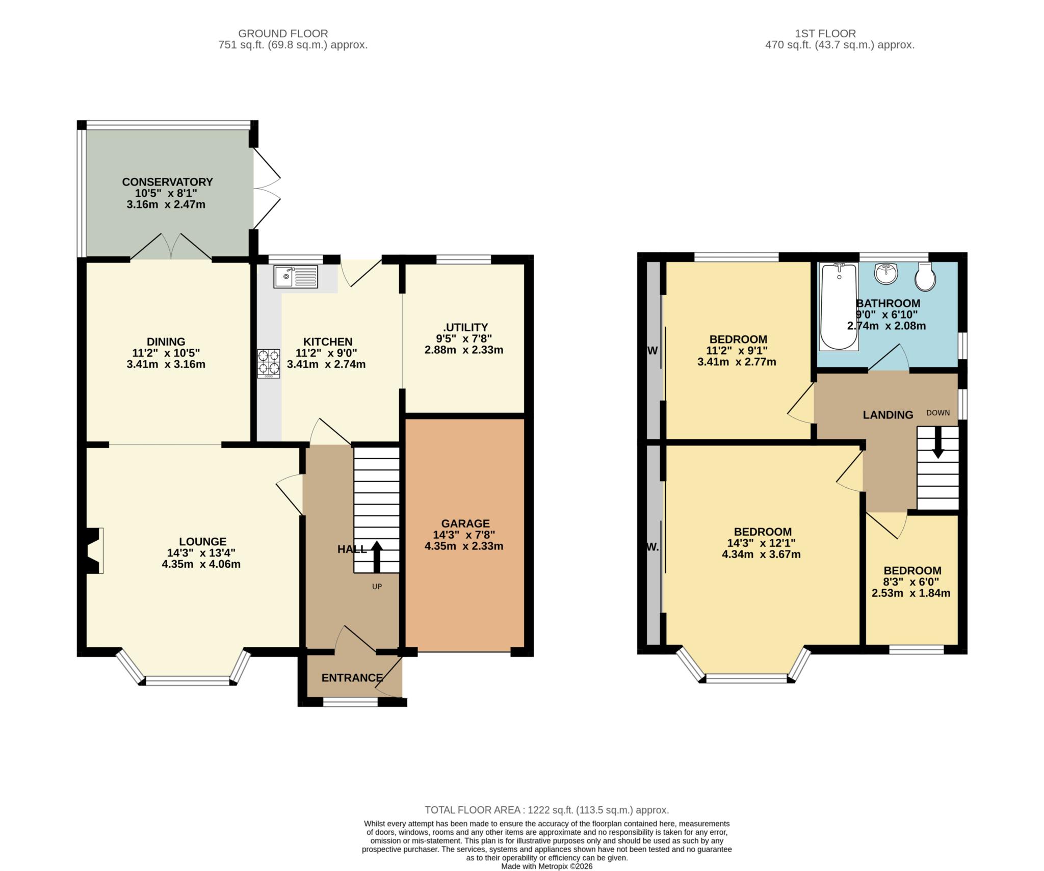 50, Cherryfield Drive, Liverpool floorplan