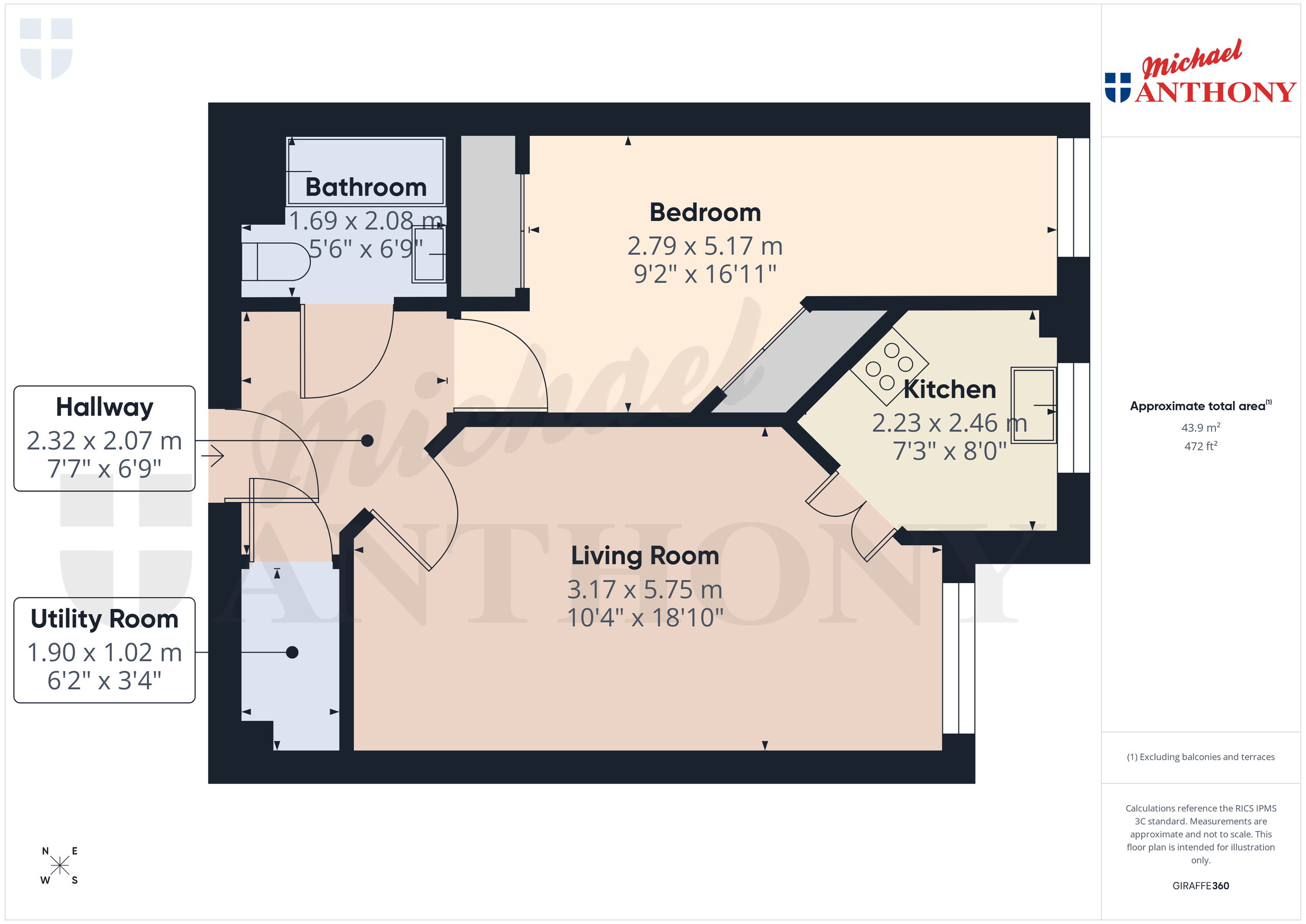 26 Pearl Court, Aylesbury floorplan