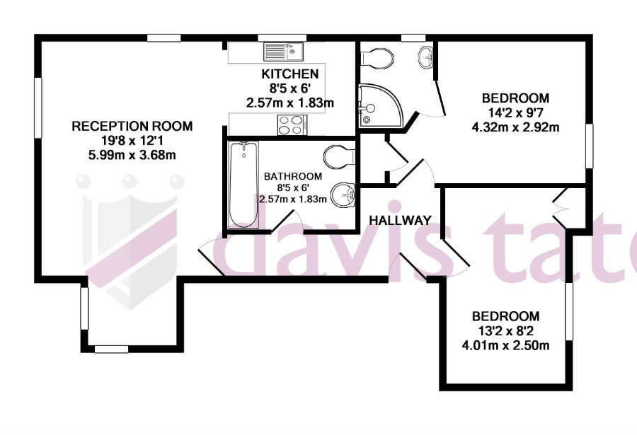 Flat, 5, Enterprise Court, Pangbourne floorplan