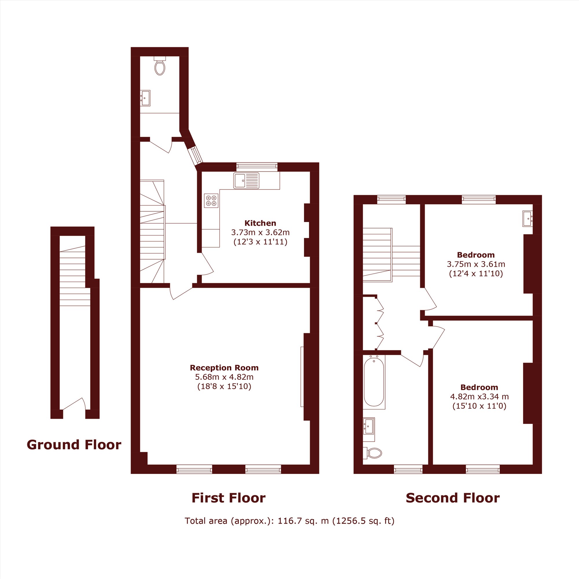 6A, Greyhound Road, London floorplan