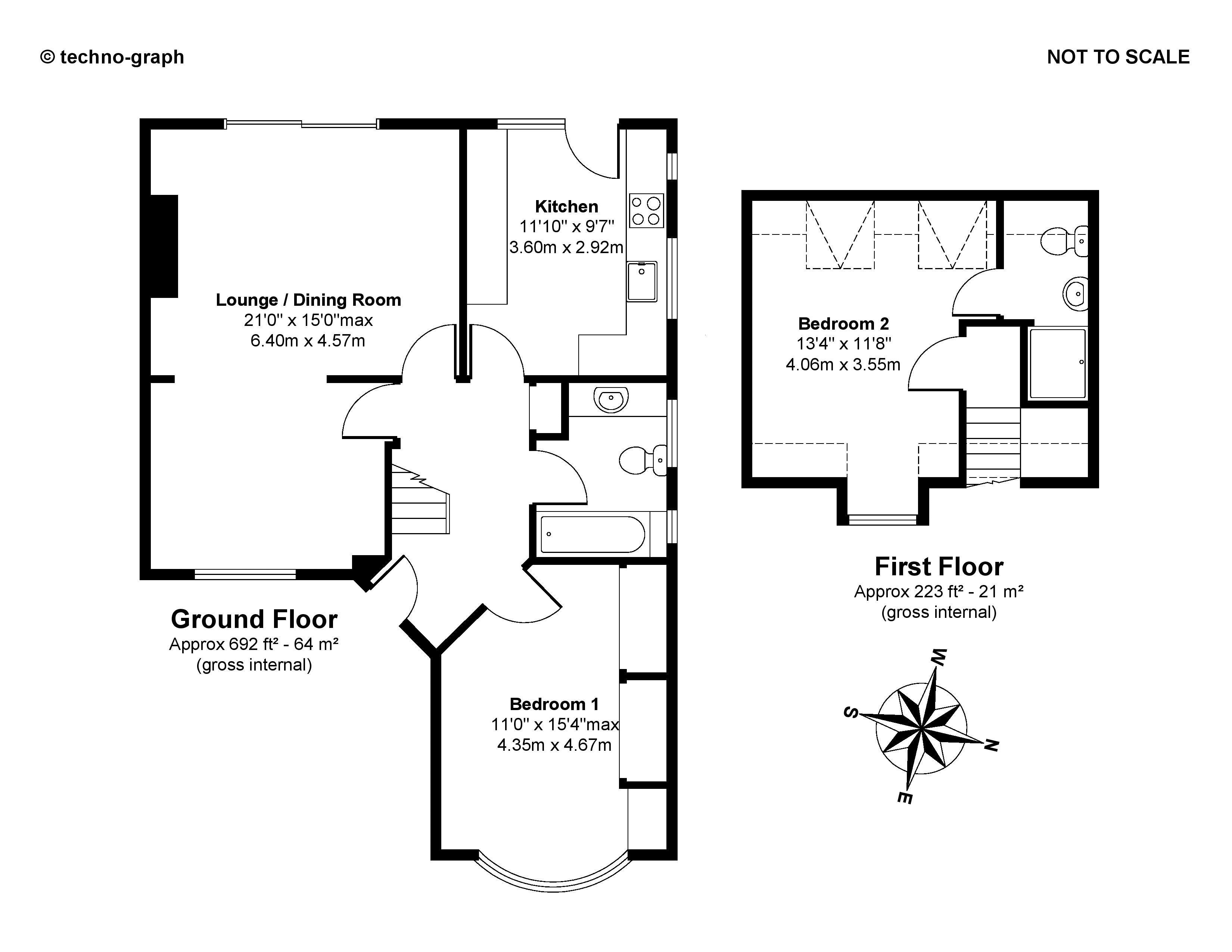 2 Bedrooms Semi-detached house for sale in Oak Tree Road, Marlow SL7