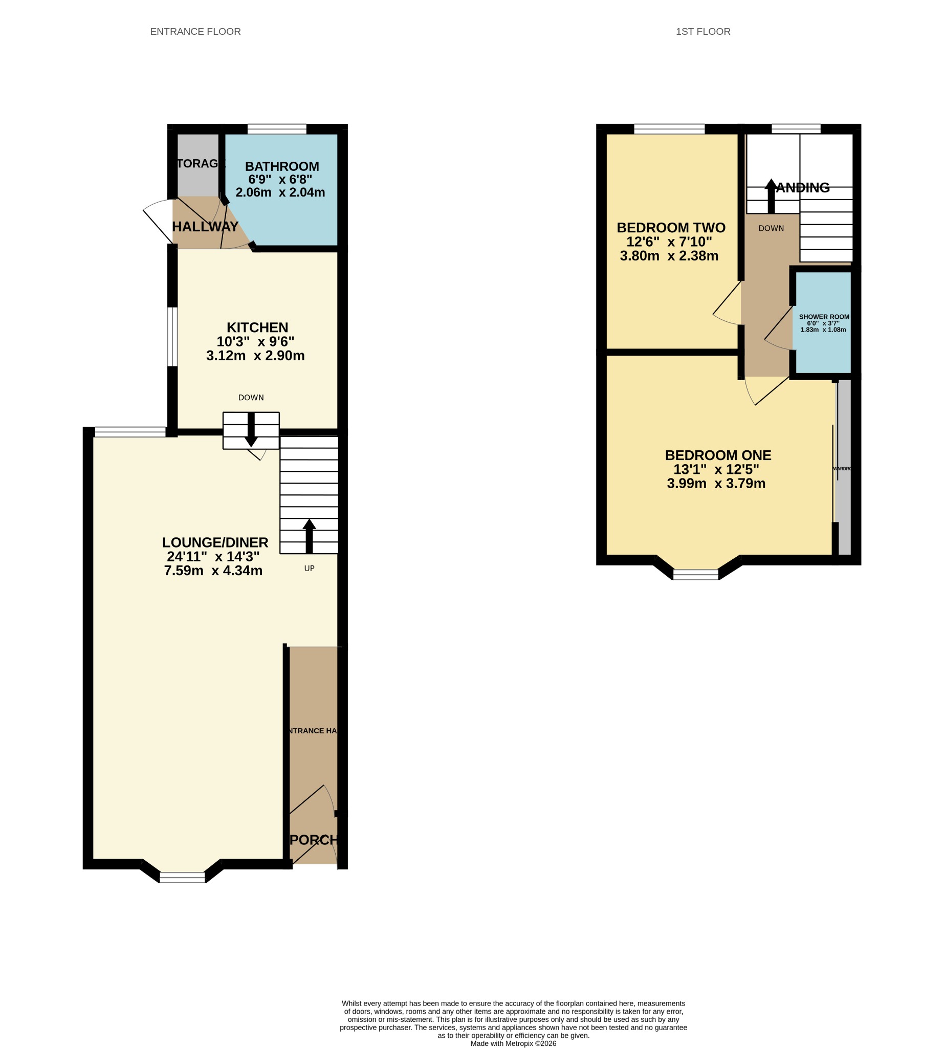 13 Keyham Street, Plymouth, Devon floorplan