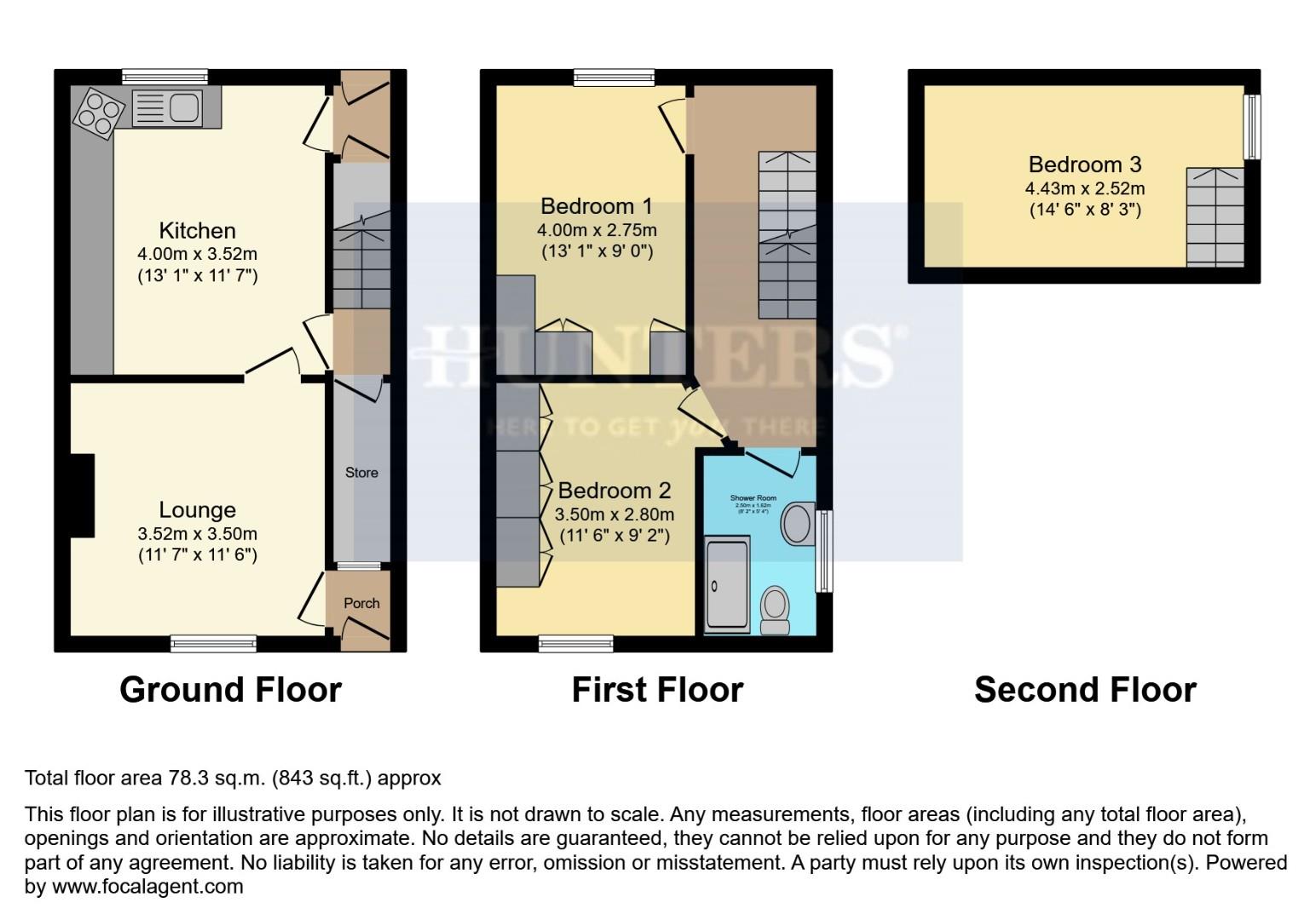 469, Jenkin Road, Sheffield floorplan