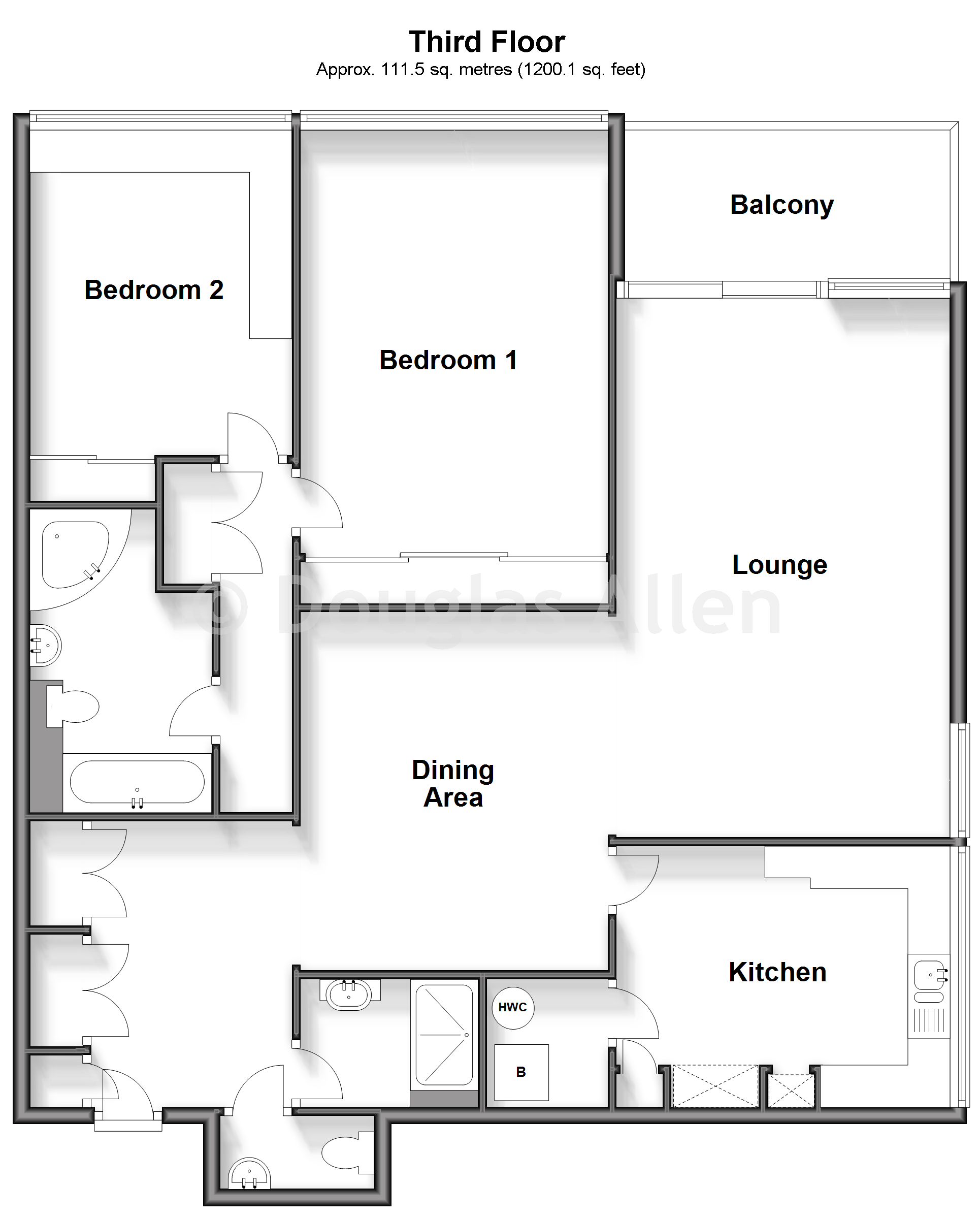 66, The Bowls, Chigwell floorplan