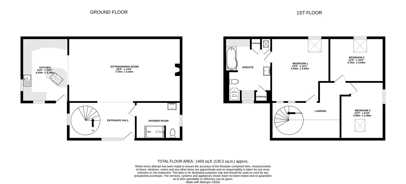 Old Coach House, Hereford floorplan