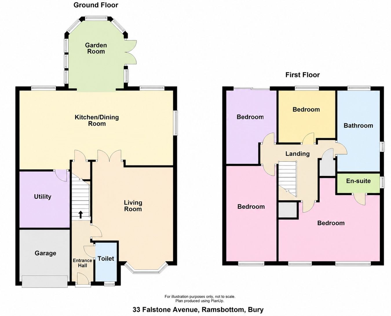 33, Falstone Avenue, Bury floorplan