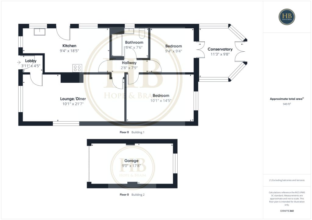 8, Hermitage Way, Whitby floorplan