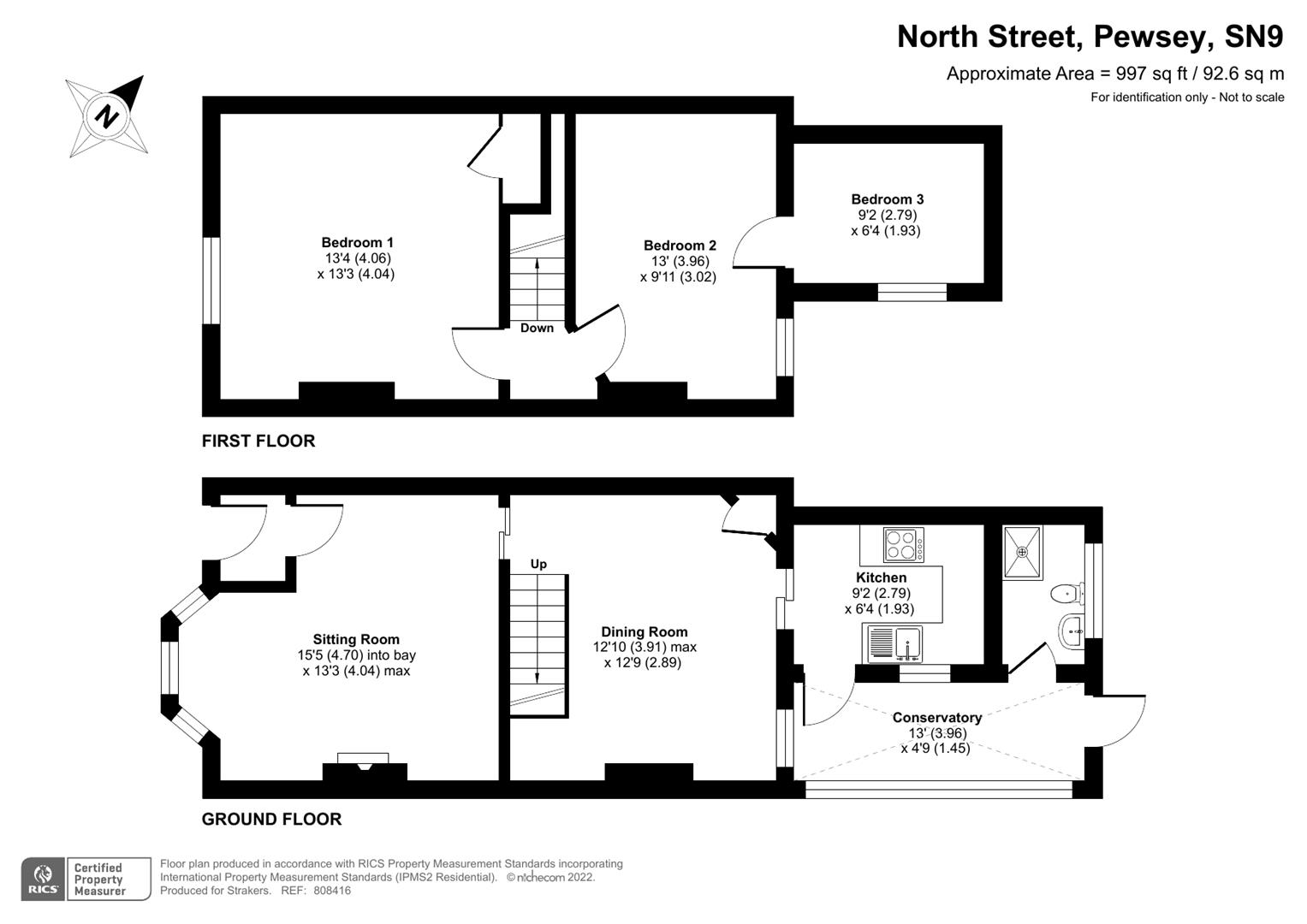 Avon Place, River Street, Pewsey SN9, 3 bedroom terraced house for sale