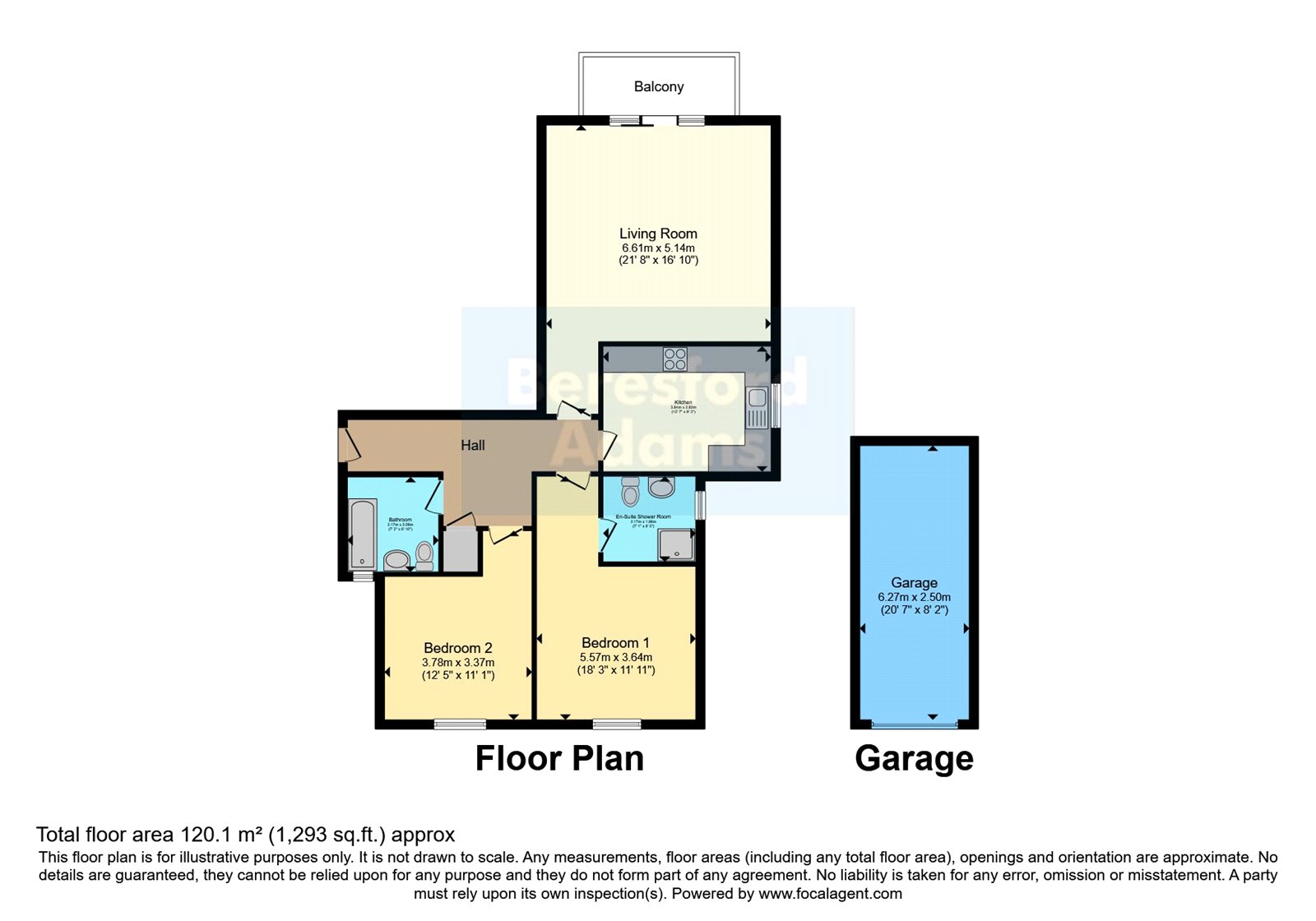 Apartment 6, Belgravia Court,, Deganwy Road, Conwy floorplan