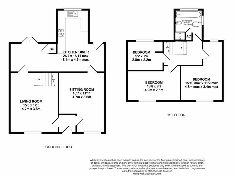 3 Bedrooms Terraced house for sale in Newgate Street, Llanfaes, Brecon LD3