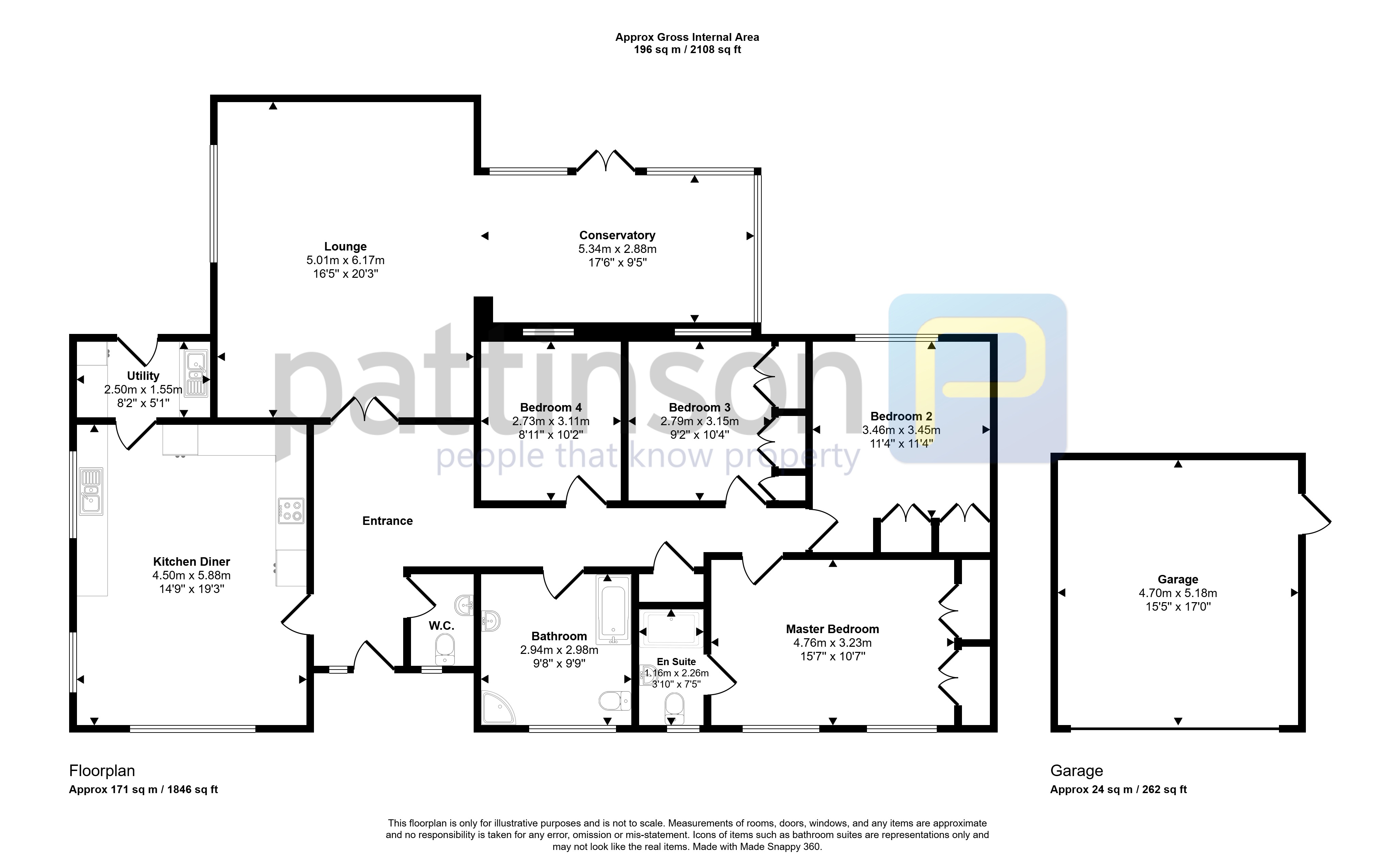 9, Chibburn Court, Morpeth floorplan