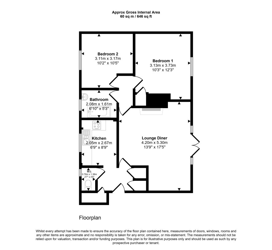 35A Muirhead Avenue, Liverpool L13 9BG floorplan