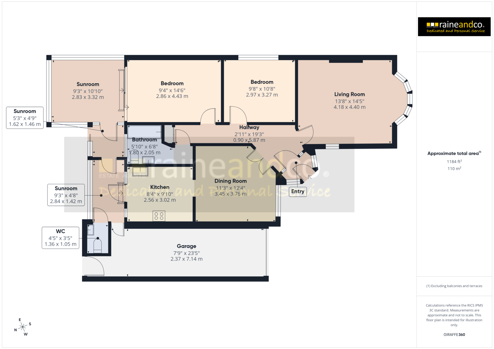 78, Ladbrooke Drive, Potters Bar floorplan