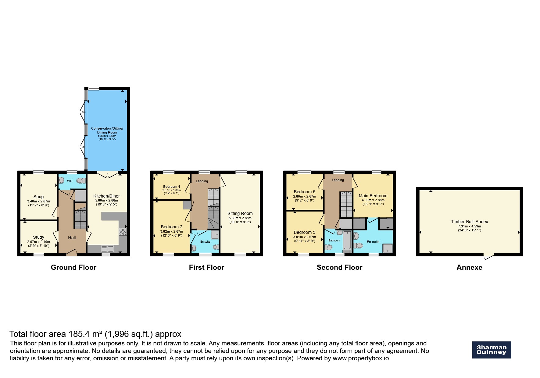 53, Graham Road, Cambridge floorplan