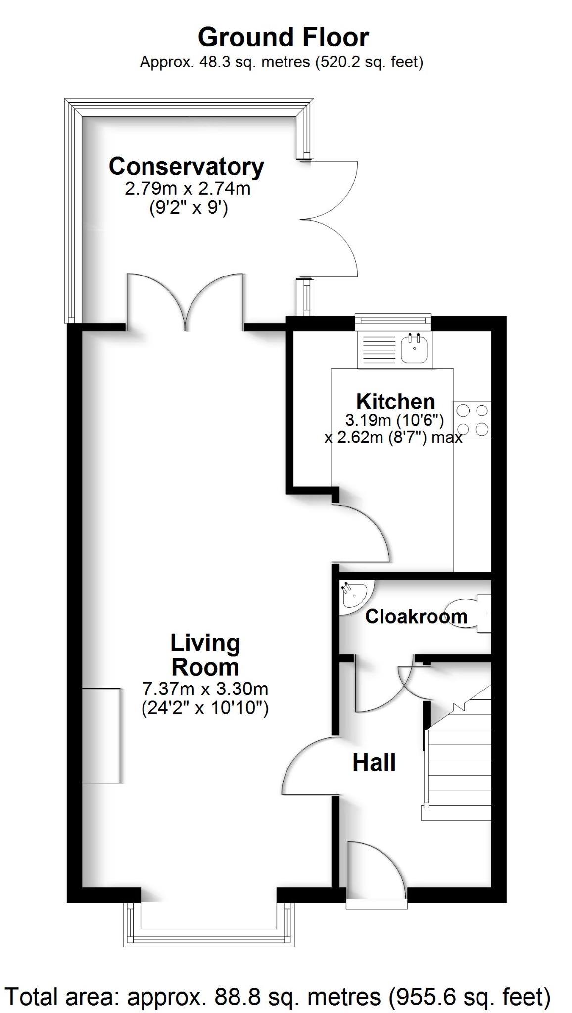 2 Hamblewood Court, Church Lane, Southampton floorplan