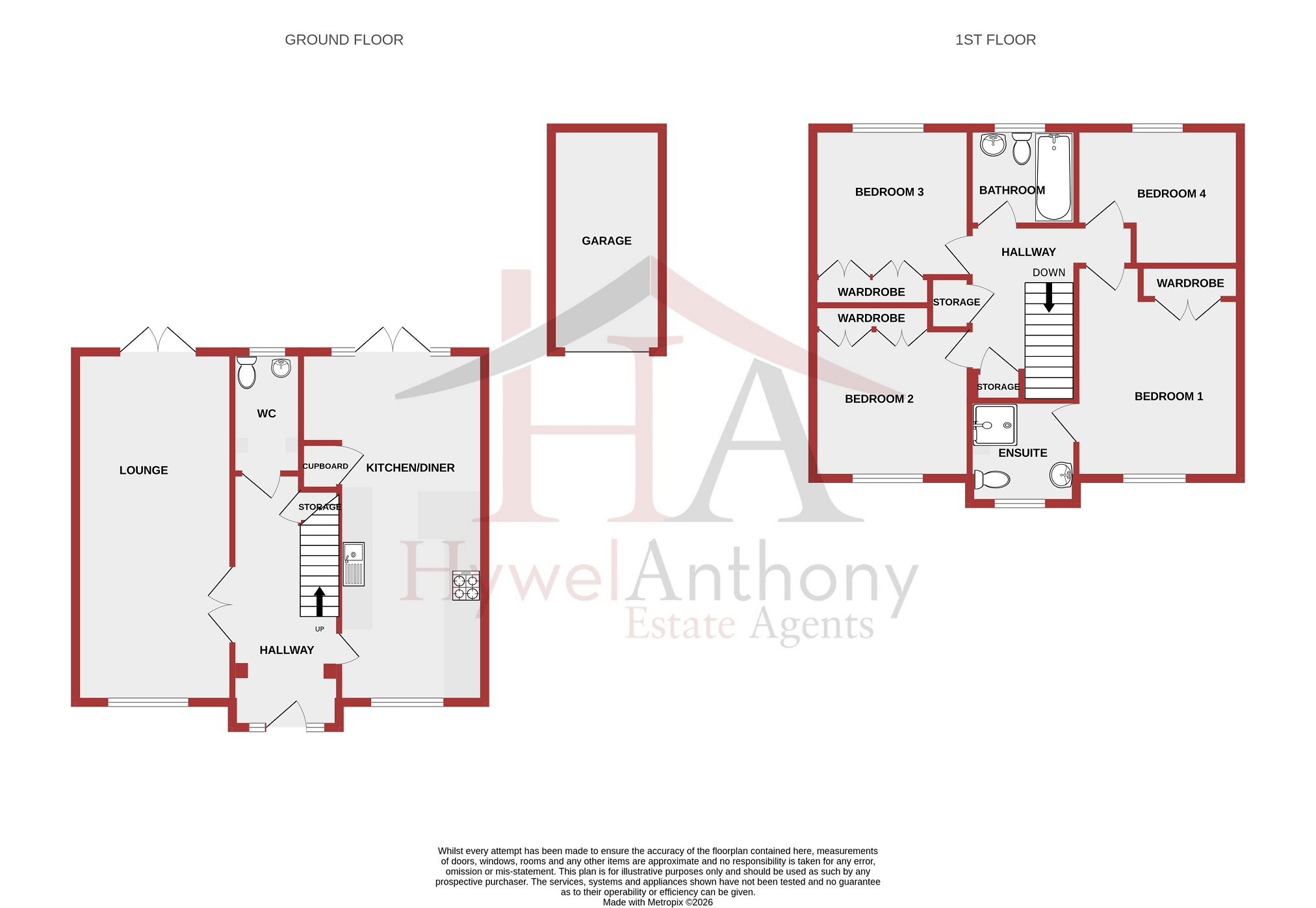 75, Brynteg Green, Pontypridd floorplan